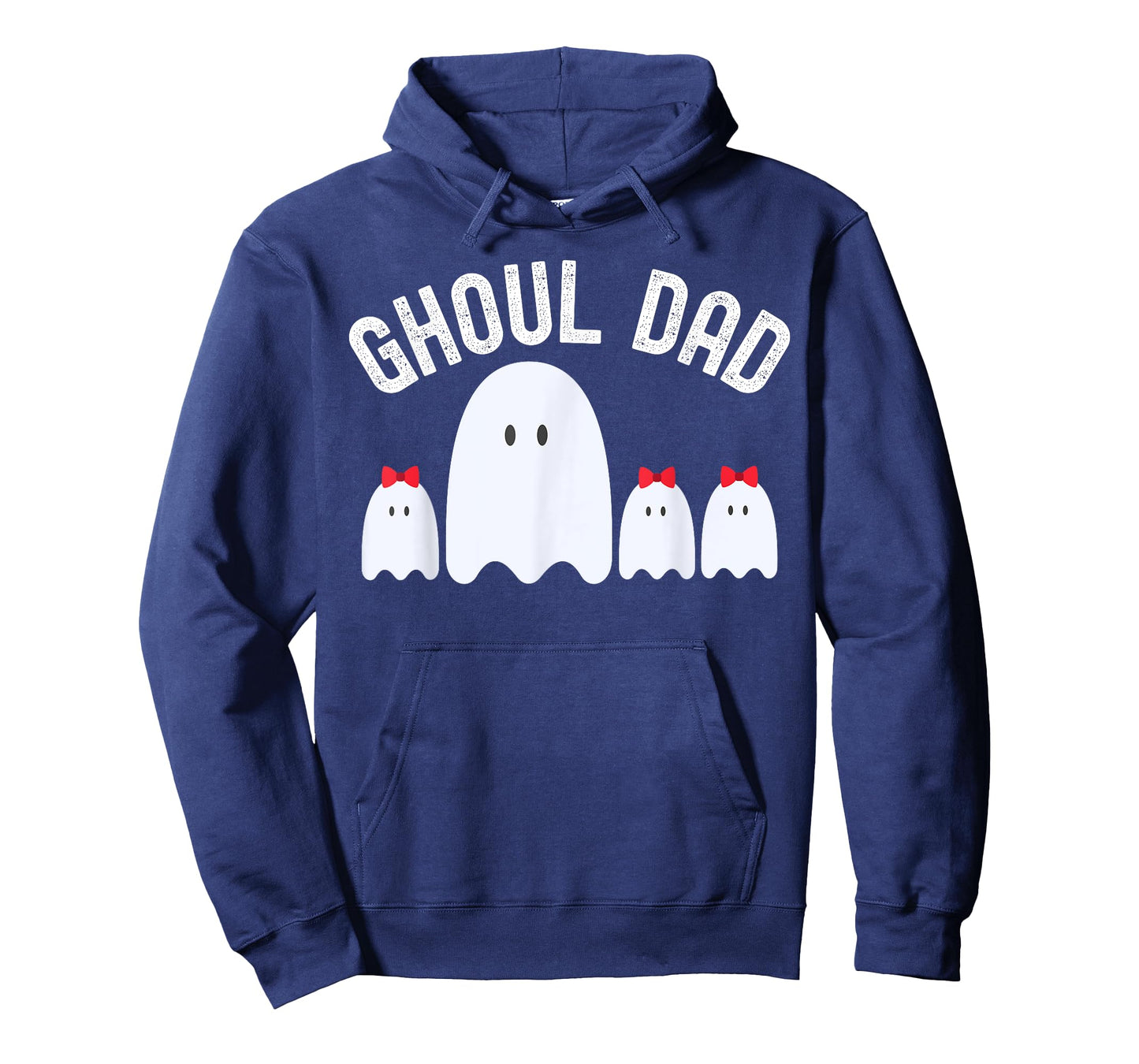 Ghoul Dad, Halloween Daddy Ghost Father of Three Girls T-Shirt