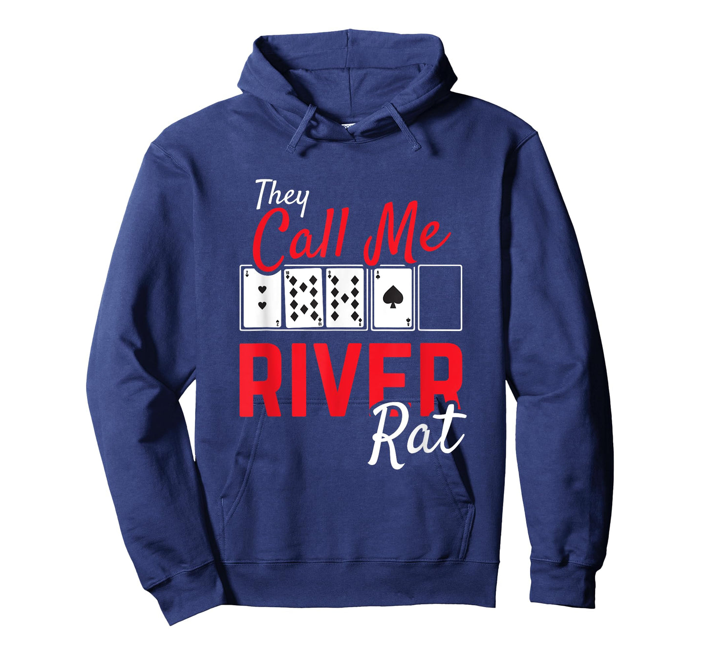 River Rat Poker Funny Texas Holdem Gift T-Shirt