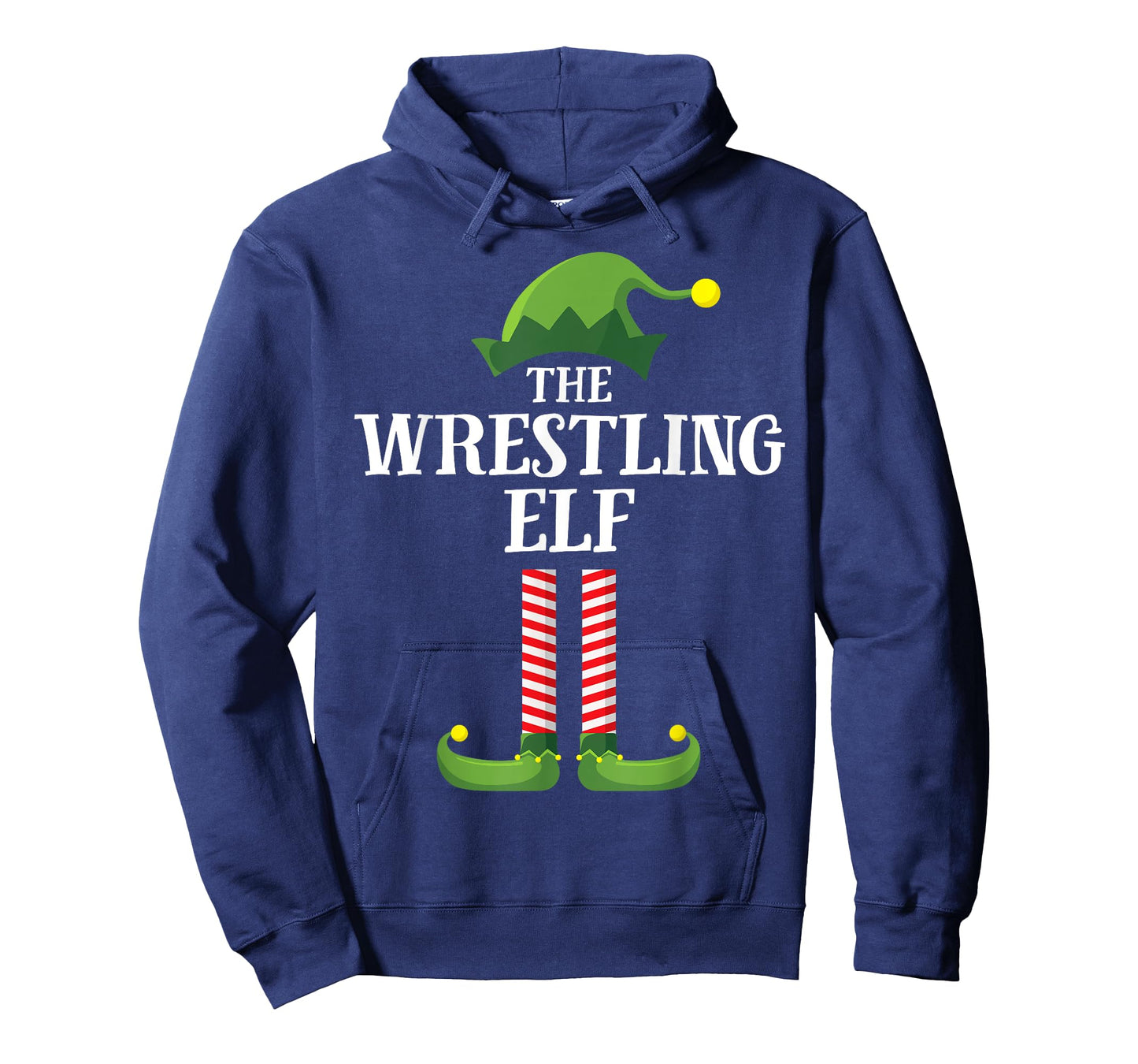 Wrestling Elf Matching Family Group Christmas Party Pyjamas T-Shirt
