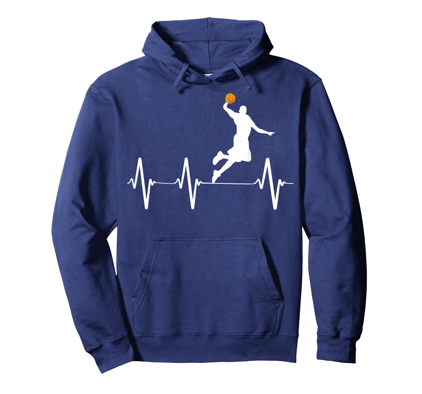 Basketball Heartbeat Gift Shirts for Men and Boys T-Shirt