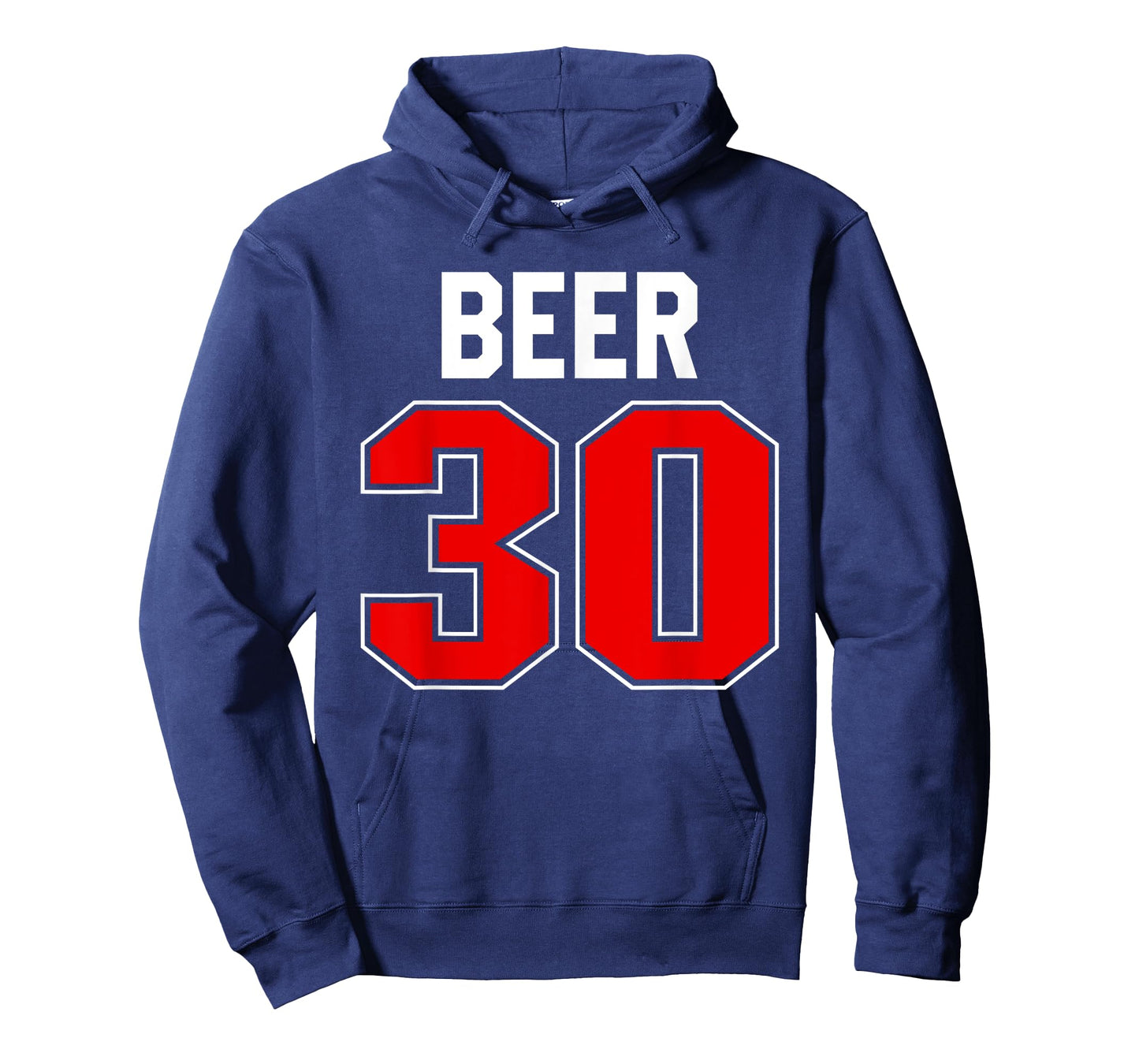 Beer 30 Jersey Athlete Uniform Time For Beer It's Beer 30 T-Shirt
