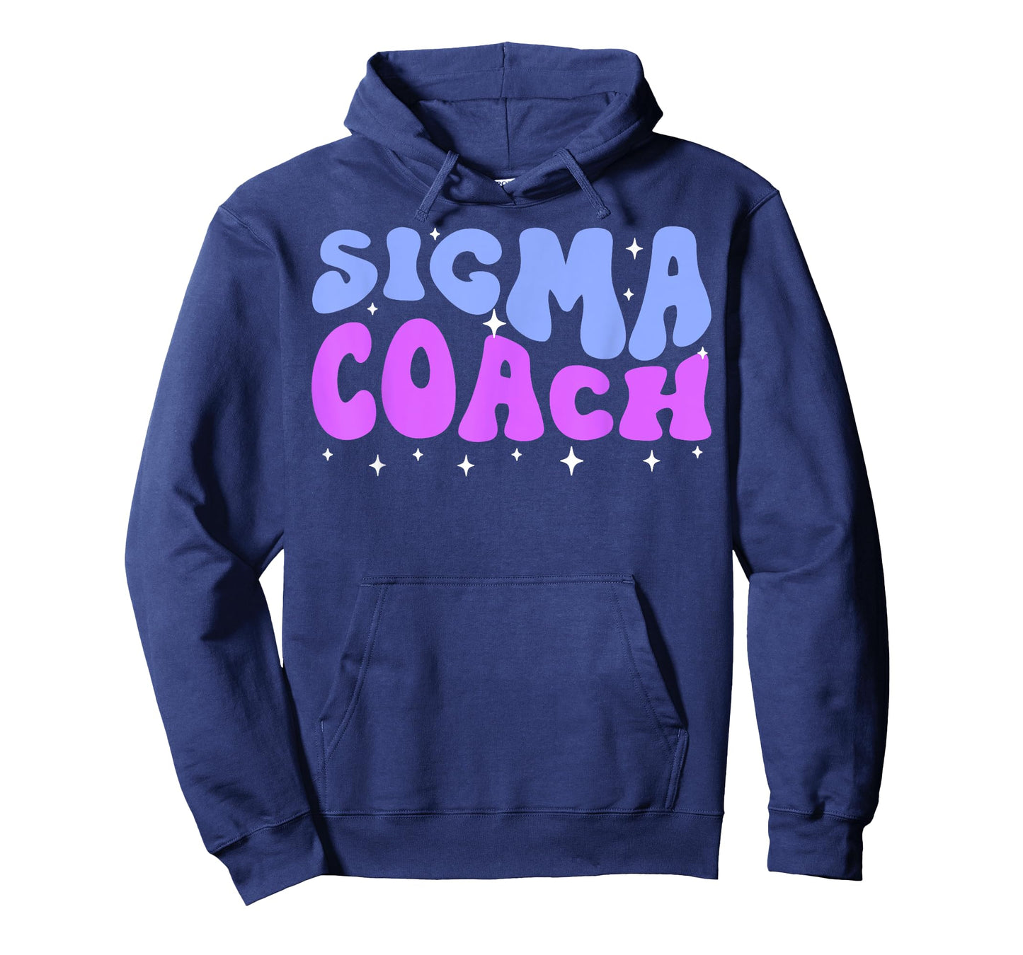 Sigma Coach Lone Wolf Stoic Strategist Groovy Art T-Shirt