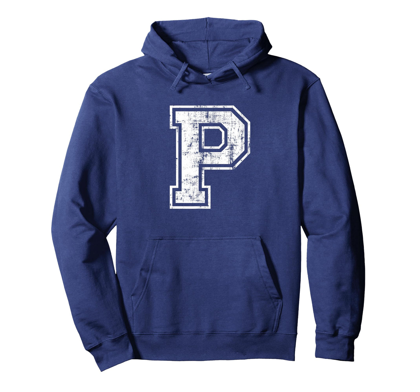 Letter P Uppercase Alphabet Initial School College Varsity T-Shirt