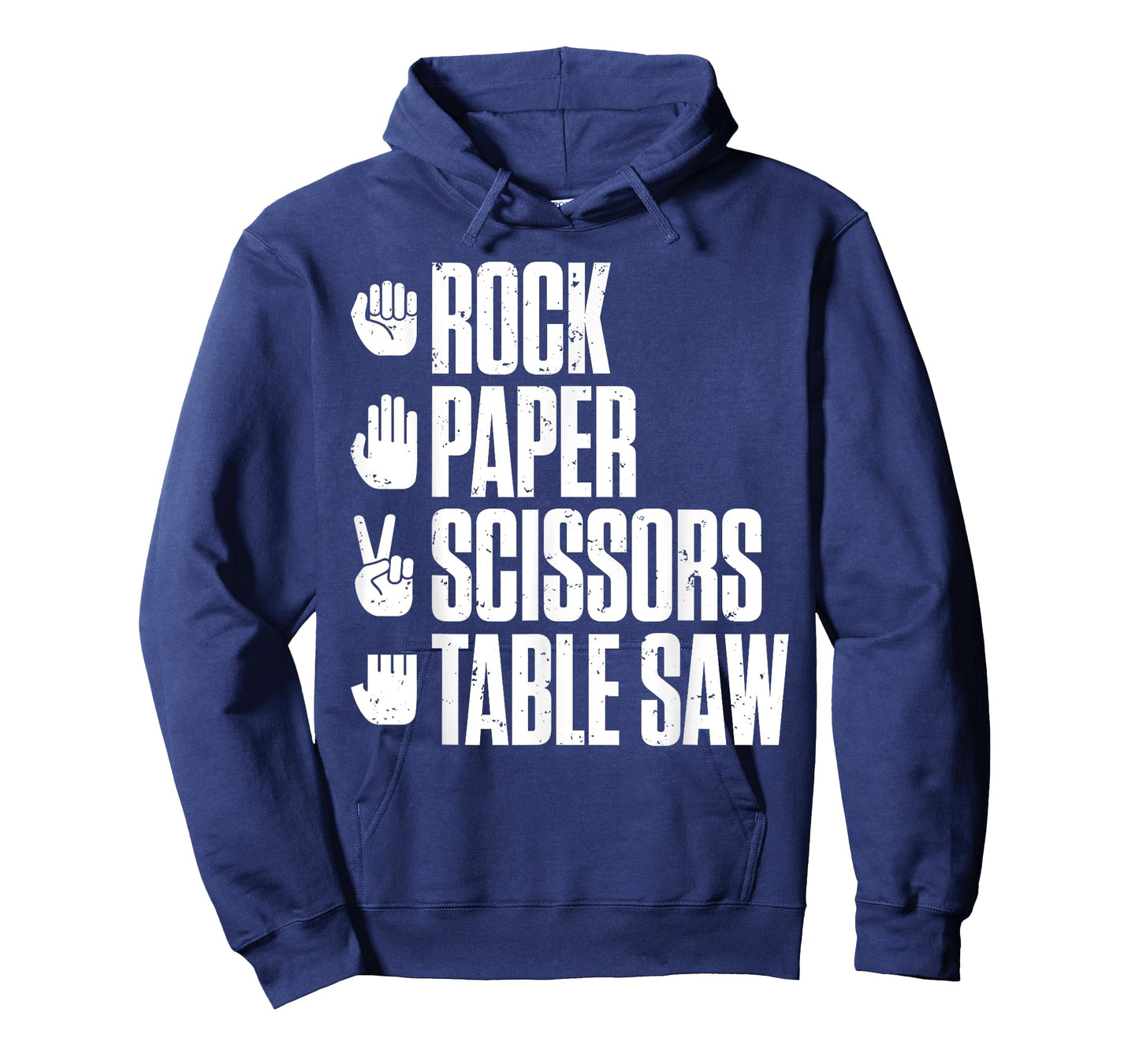Rock Paper Scissors Table Saw Funny Carpenter T-Shirt T-Shirt