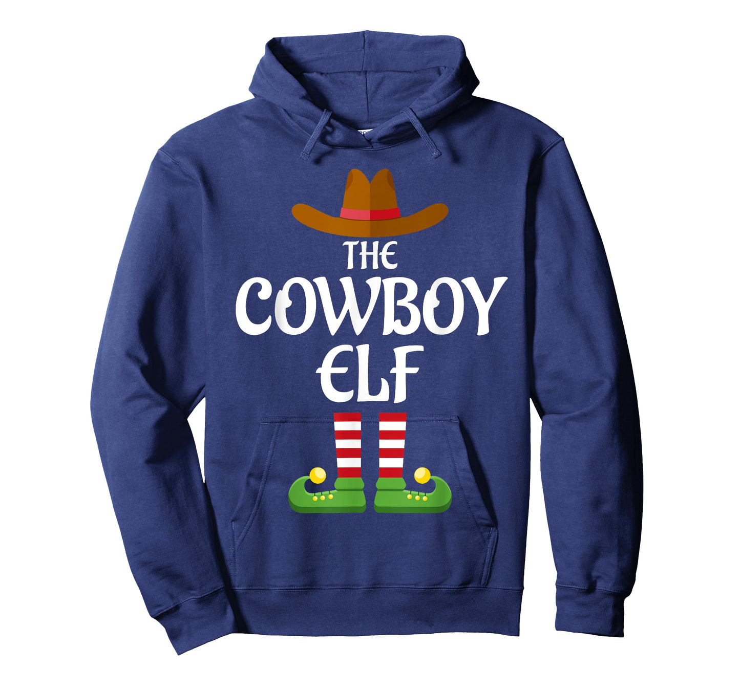 Cowboy Elf Family Matching Group Christmas Country T-Shirt