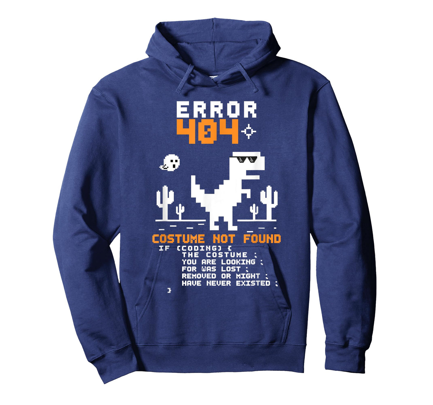 Error 404 Costume Not Found Halloween Coding Programmer Geek T-Shirt
