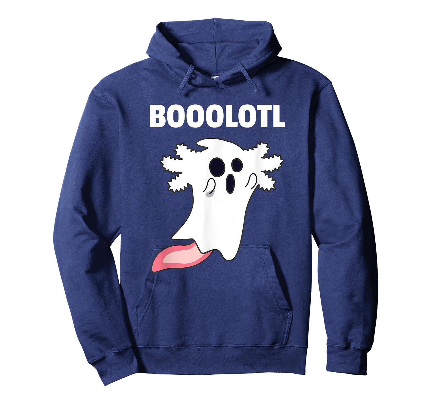 Booolotl - Boo Axolotl Ghost Halloween Kawaii Axolotl T-Shirt