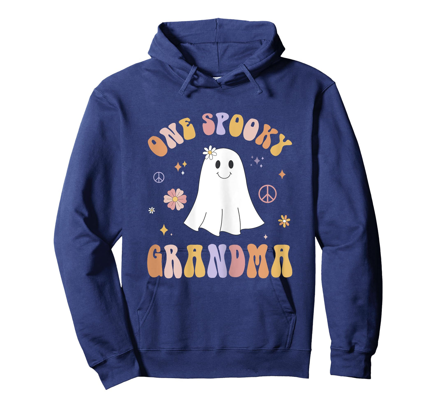 One Spooky Grandma First Birthday Retro Halloween Ghost Boo T-Shirt