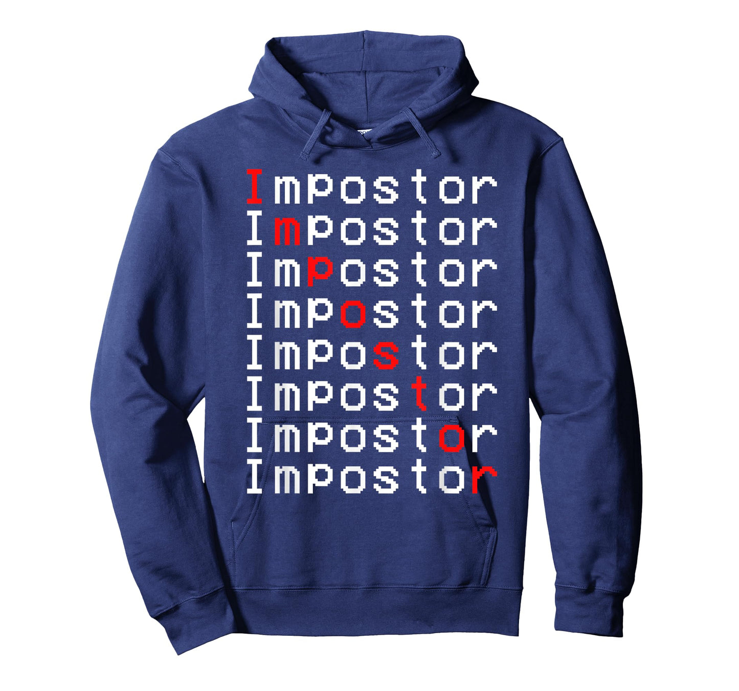 Impostor Repeated Gift Video Gamer Shirt Impostor Kinda Sus T-Shirt
