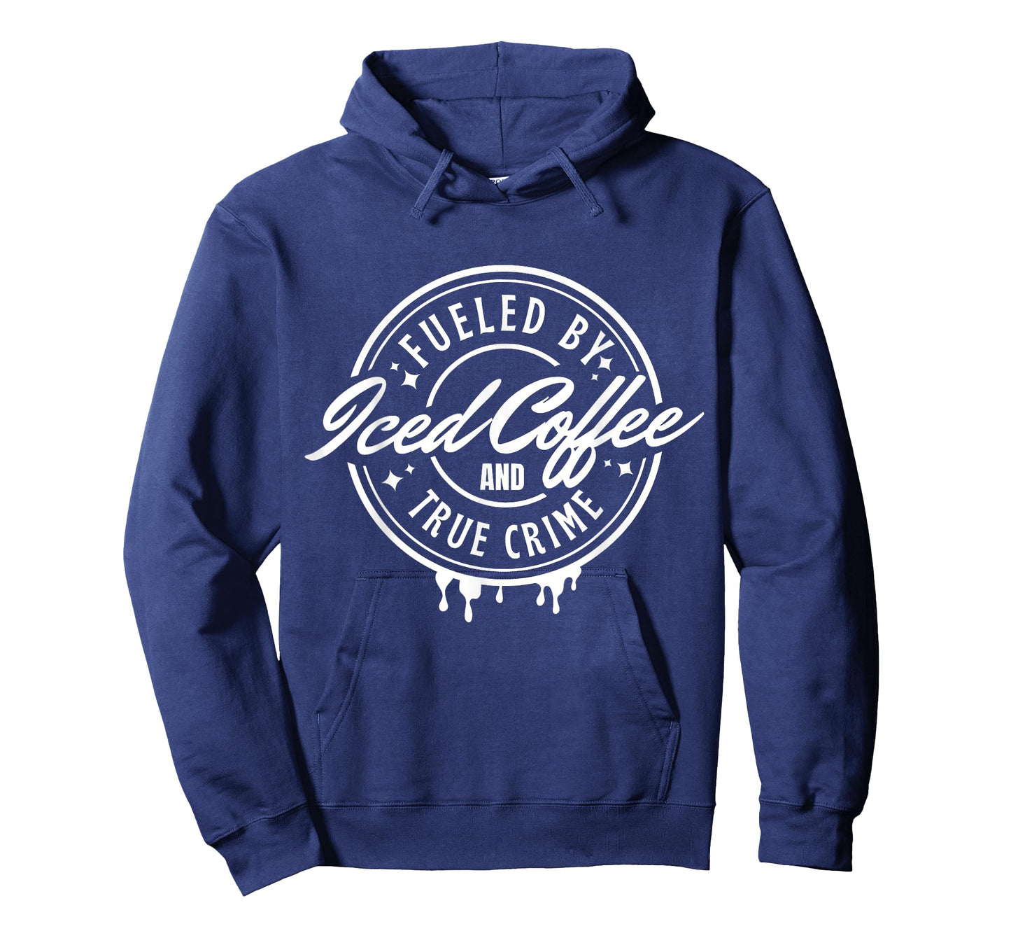 Fueled By Iced Coffee and True Crime T-Shirt