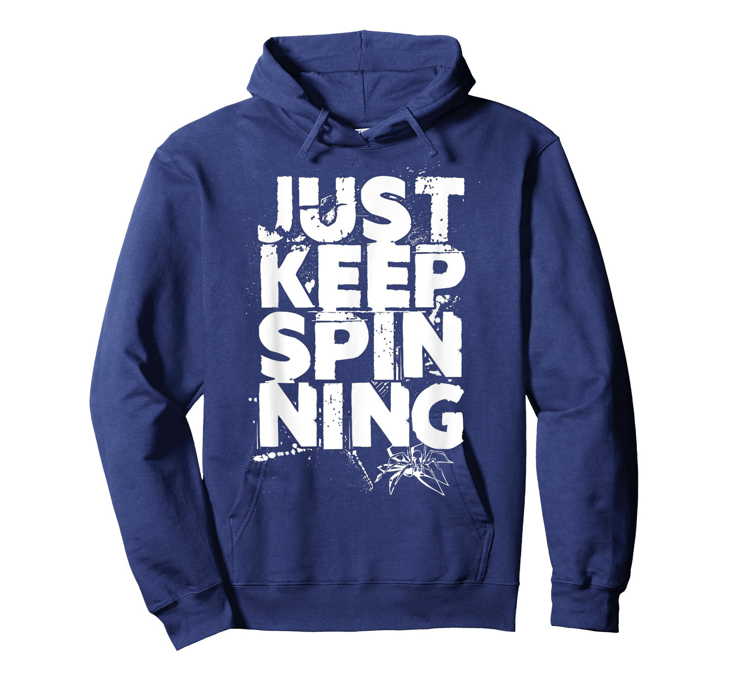 Just Keep Spinning Spider Web Halloween T-Shirt