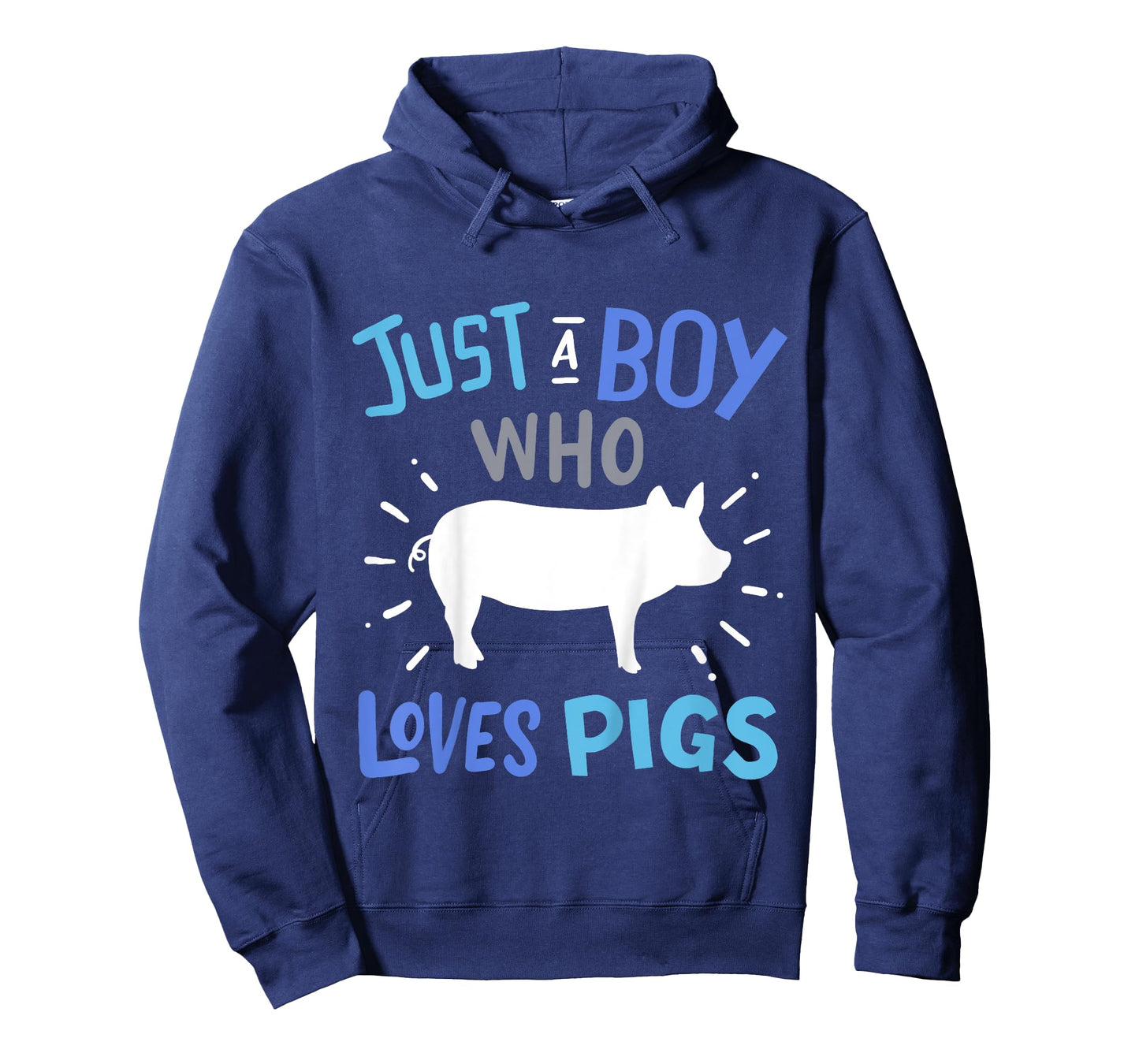 Kids Pig Just A Boy Who Loves Pigs Gift for Pig Lovers T-Shirt