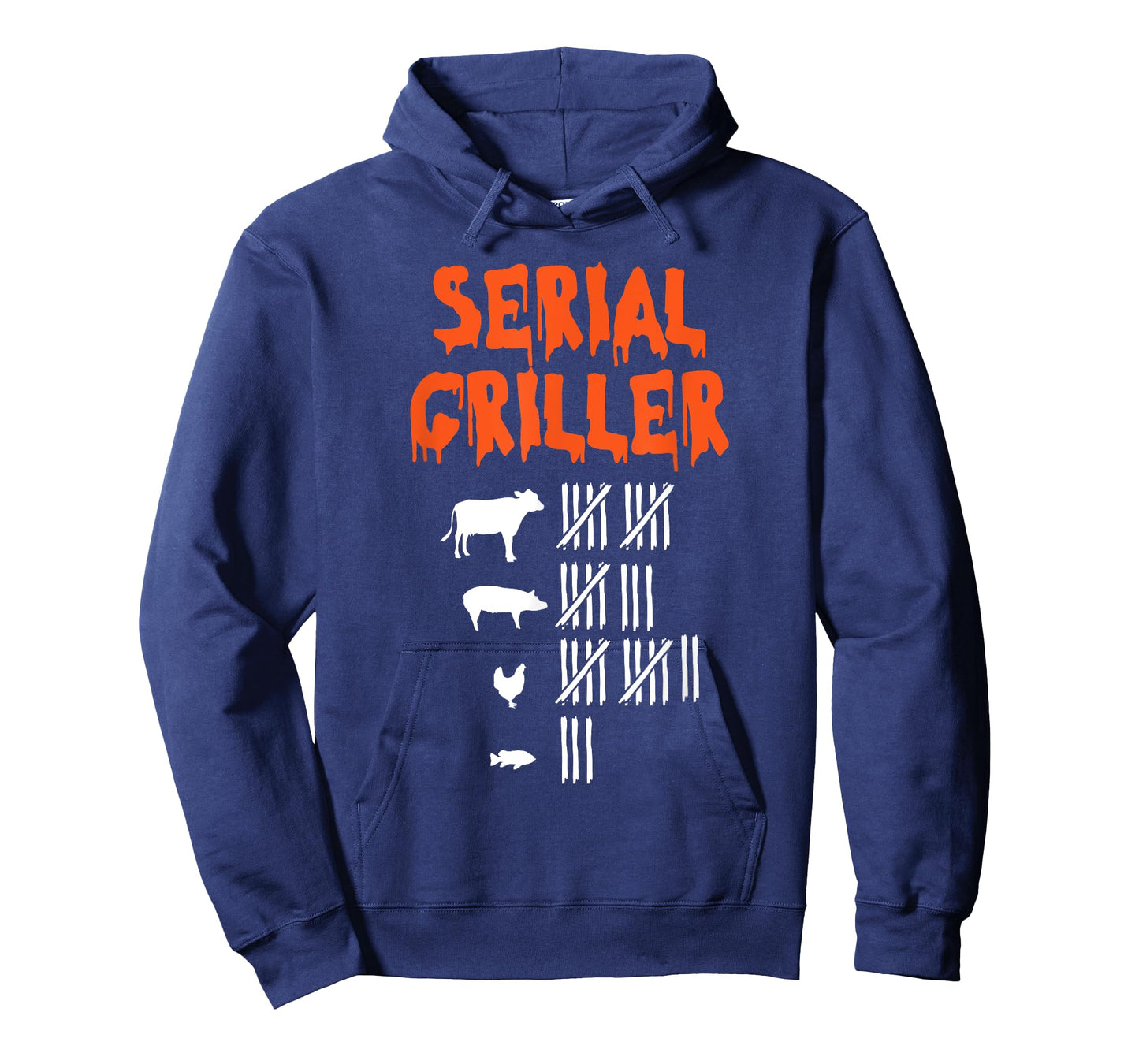 Serial Griller Lazy Halloween Costume Funny BBQ Chef Smoker T-Shirt