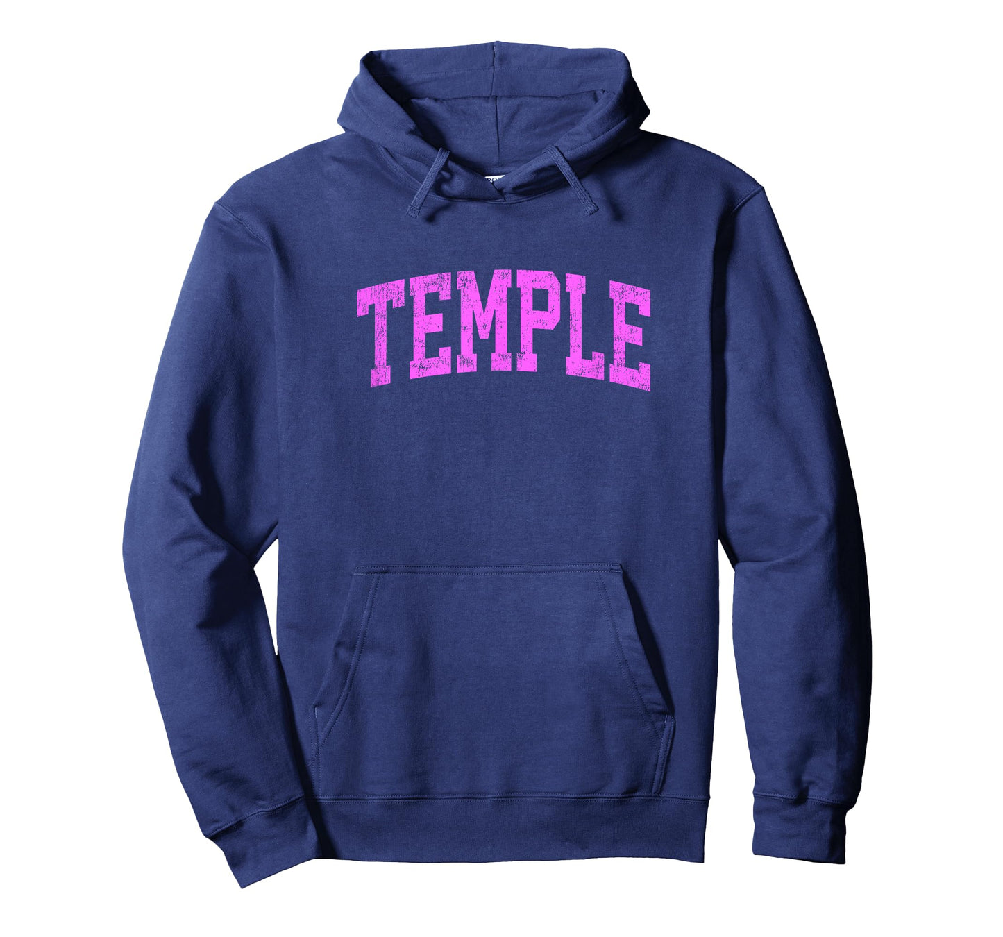 Temple Texas TX Vintage Athletic Sports Pink Design T-Shirt
