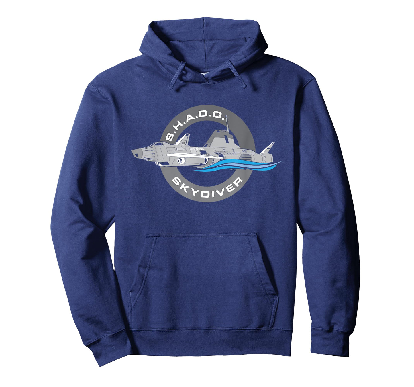 UFO S.H.A.D.O. Skydiver Advanced Submarine Badge Retro T-Shirt