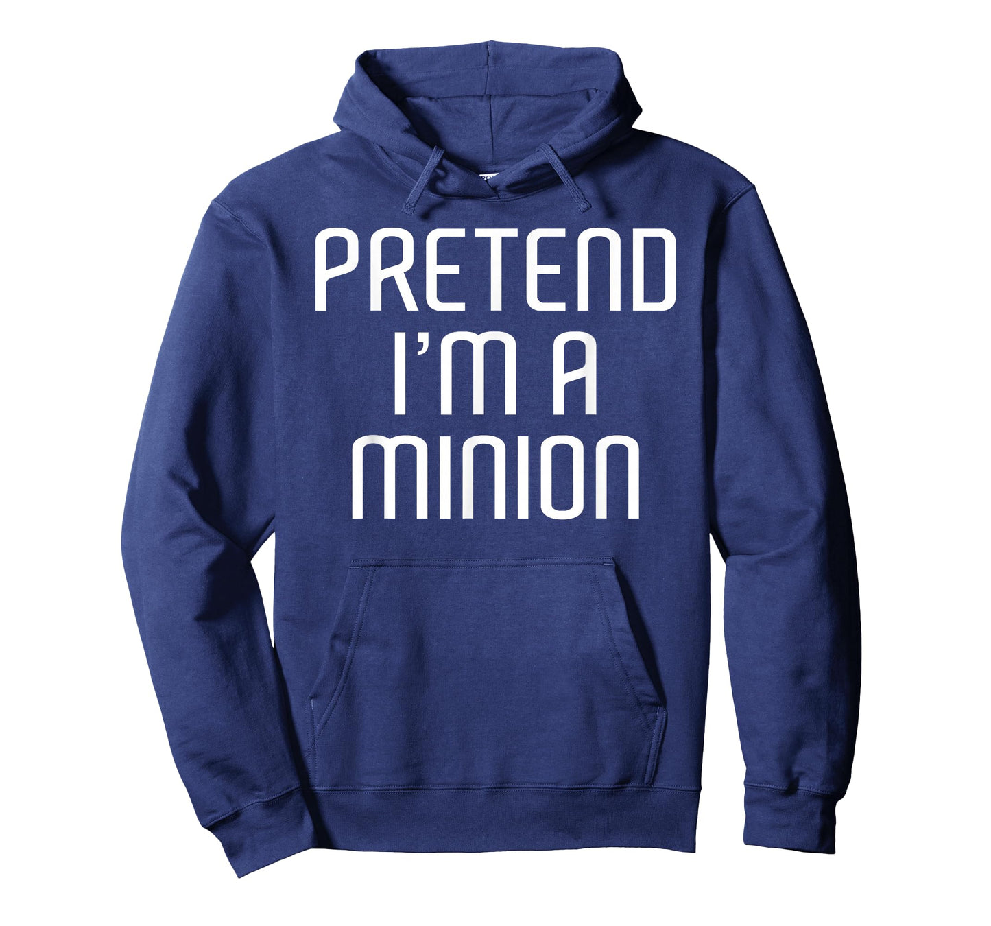 Pretend I'm A Minion Lazy Costume Family Funny Halloween T-Shirt