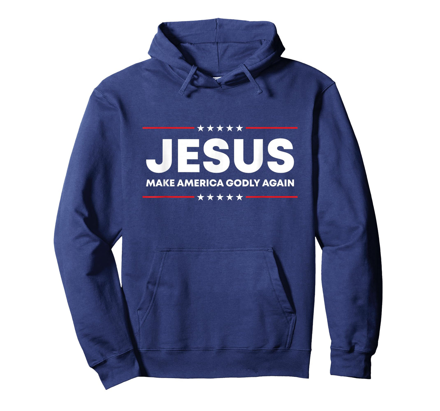 Jesus Make America Godly Again Patriotic Christian Faith USA T-Shirt