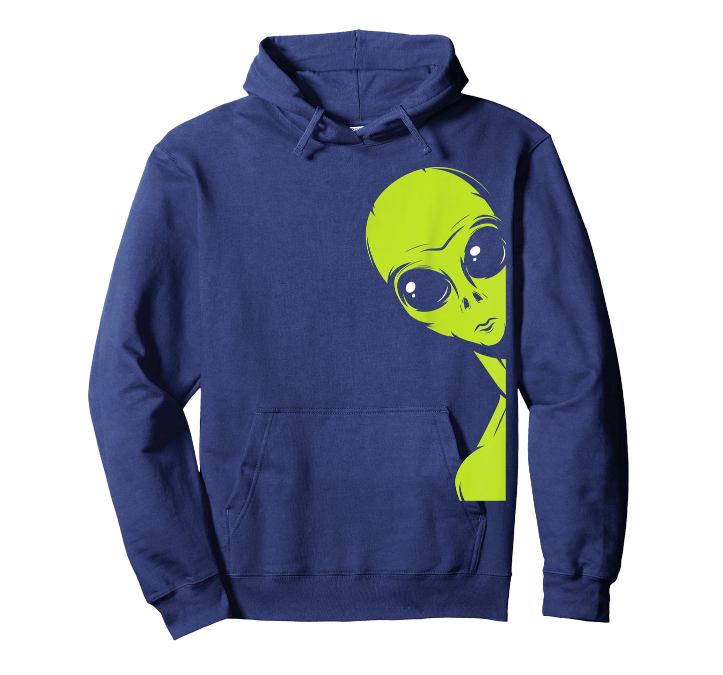 Funny Alien Peeking Alien Believer T-Shirt