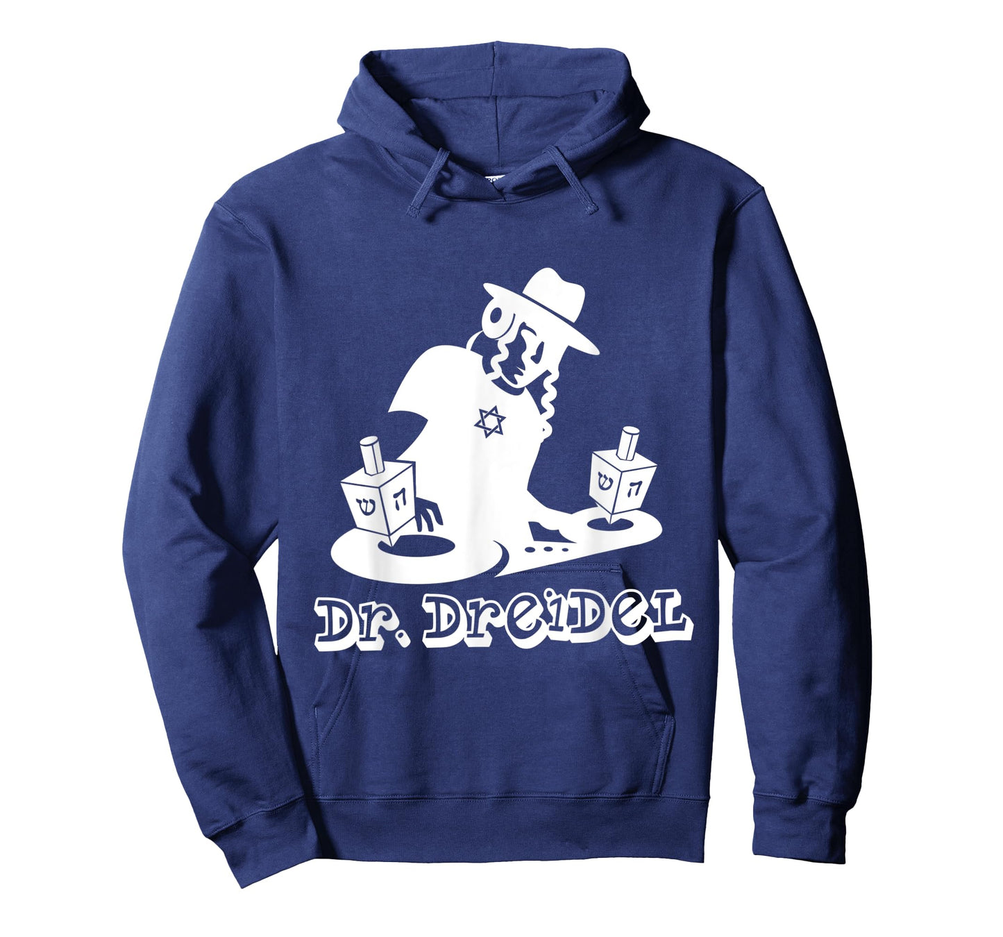 Hanukkah Hebrew Holiday Gift Funny Boys Teen DJ Dr Dreidel T-Shirt