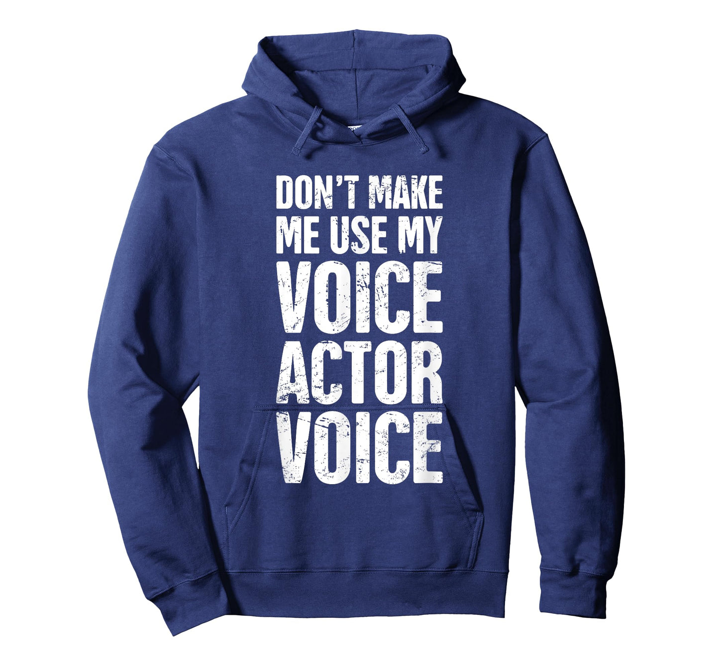 Voice Actress & Voice Actor Gifts Unisex-Adults Black Cotton Polyester Modern Cartoon T-Shirt Small