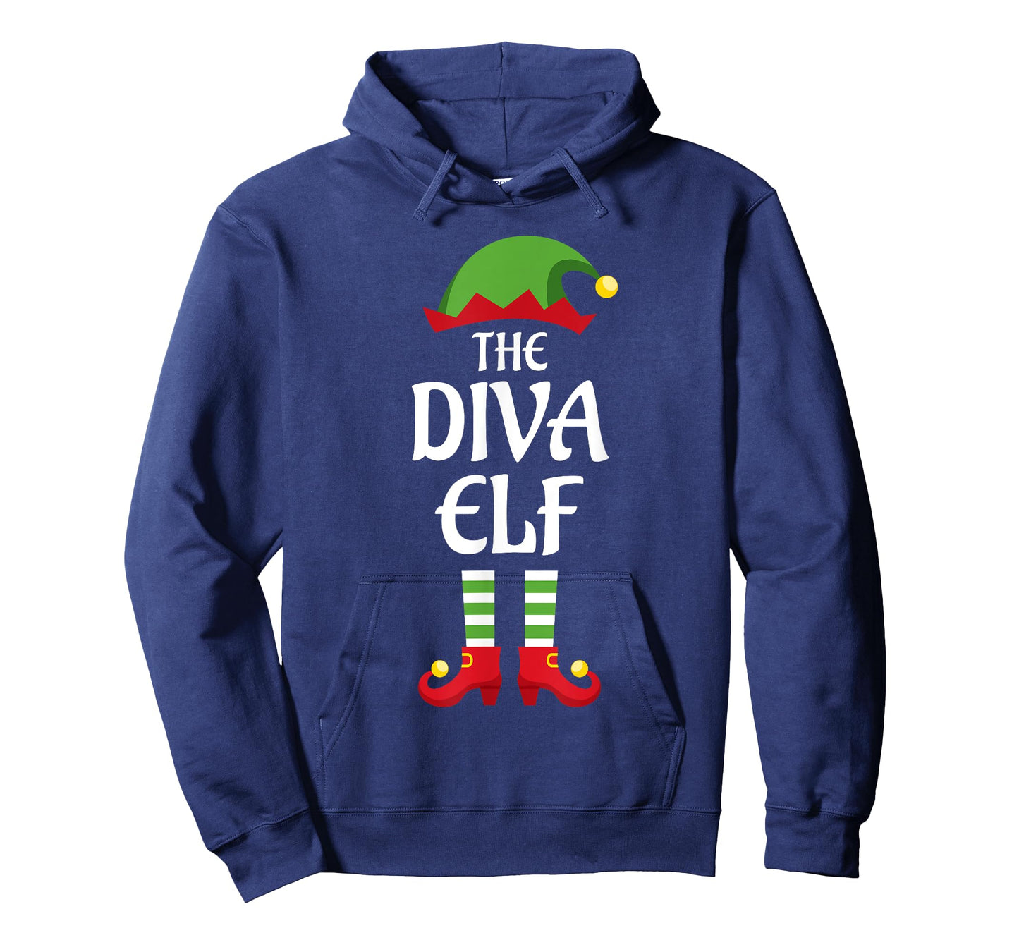 Diva Elf Family Matching Group Christmas Mom T-Shirt