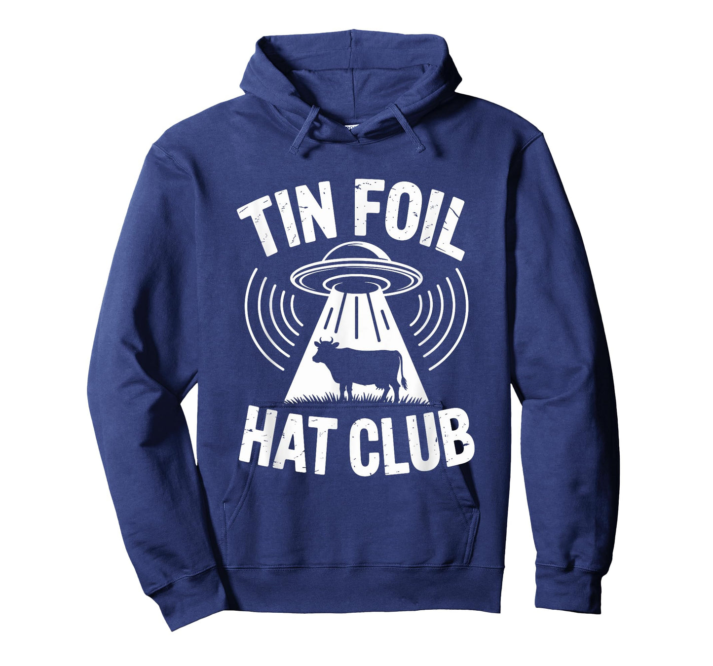 Tin Foil Hat Club Shirt Funny UFO Alien Abduction Conspiracy T-Shirt