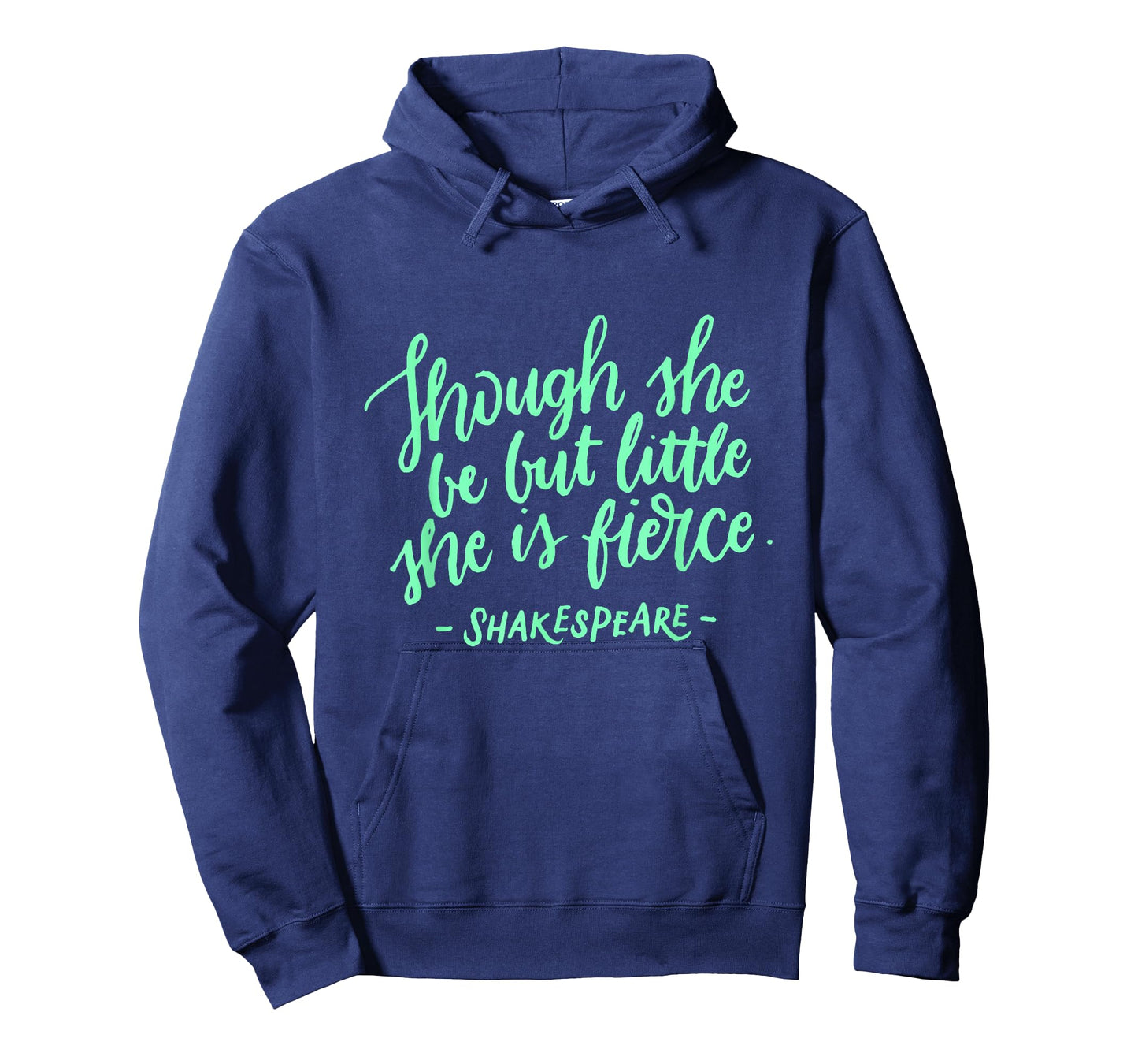Though She Be But Little She is Fierce Women Girls T-Shirt