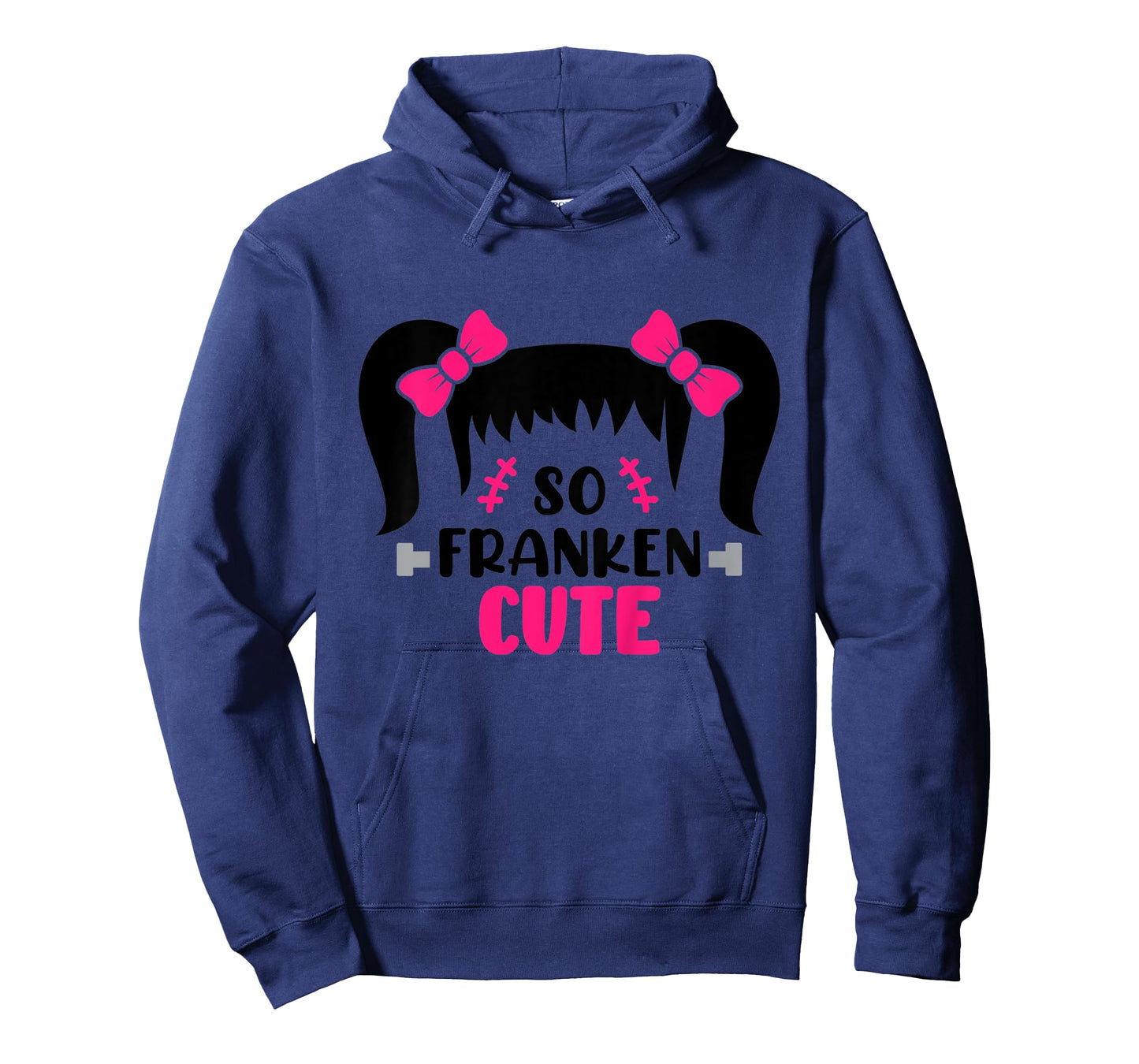 Kids So Franken Cute Toddler Girl Halloween Costume Scary Funny T-Shirt