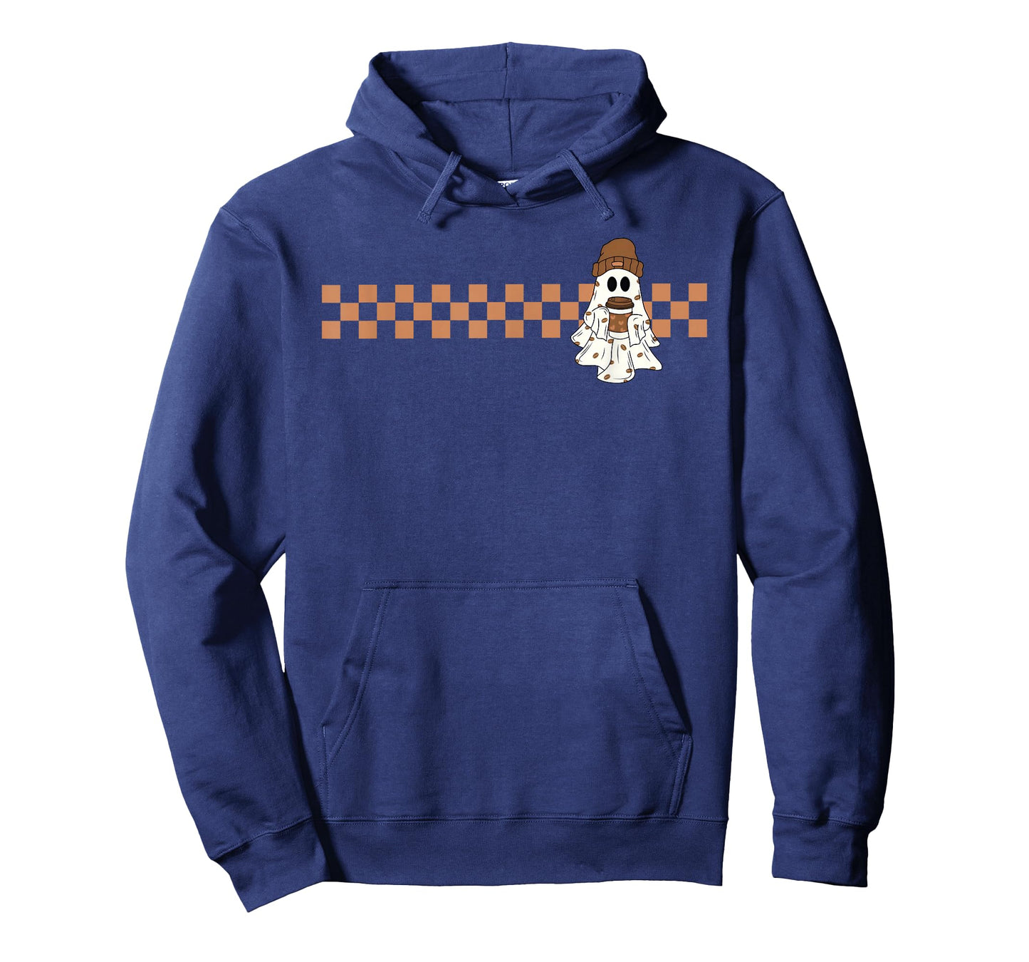 Funny Ghost Coffee Spooky Season Trick Or Treat Halloween T-Shirt