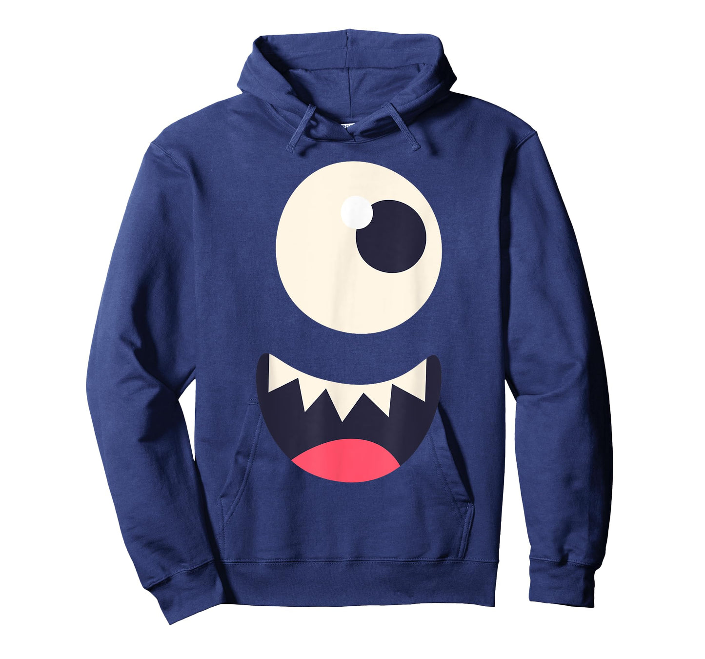 Easy Halloween Costume Cute Monster Face Graphic T T-Shirt