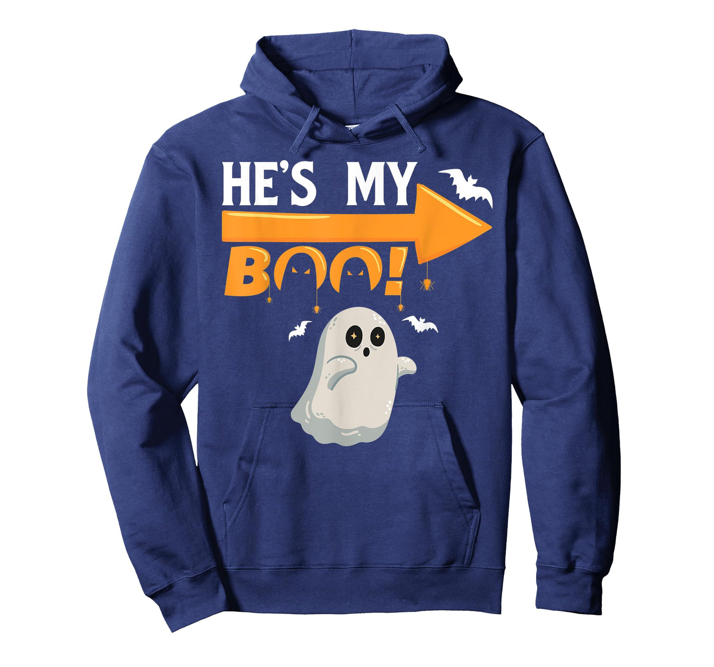 He's My Boo Cute Funny Matching Couple Halloween Costumes T-Shirt