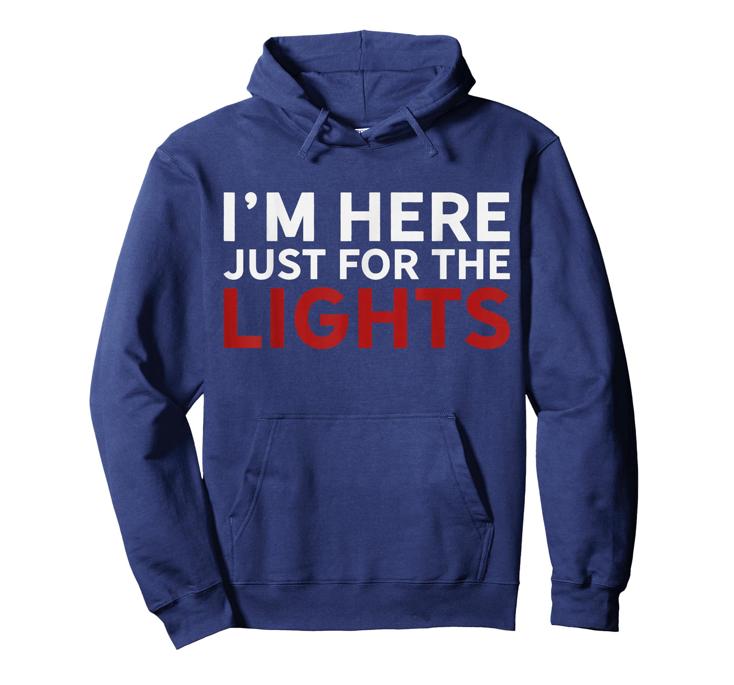 Just here for the lights Stage Crew Lighting Technician T-Shirt