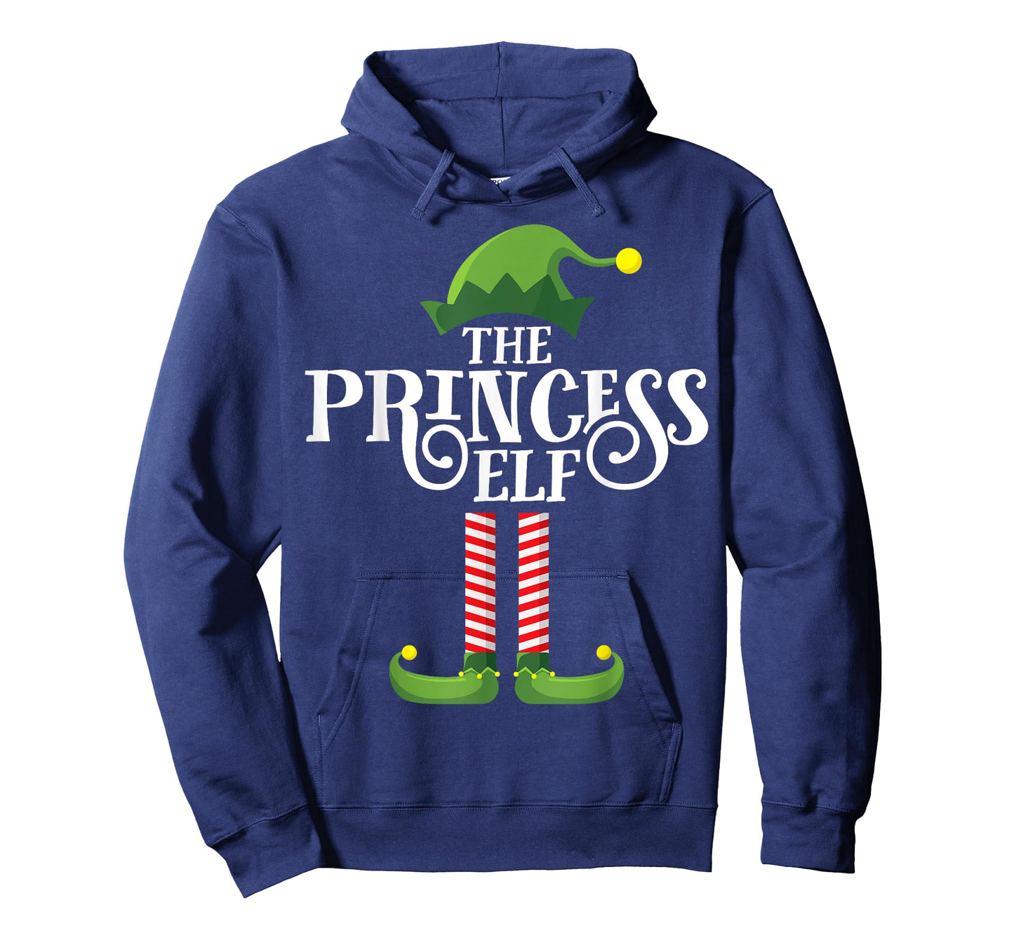 Princess Cute Elf Matching Family Group Christmas Party PJ T-Shirt