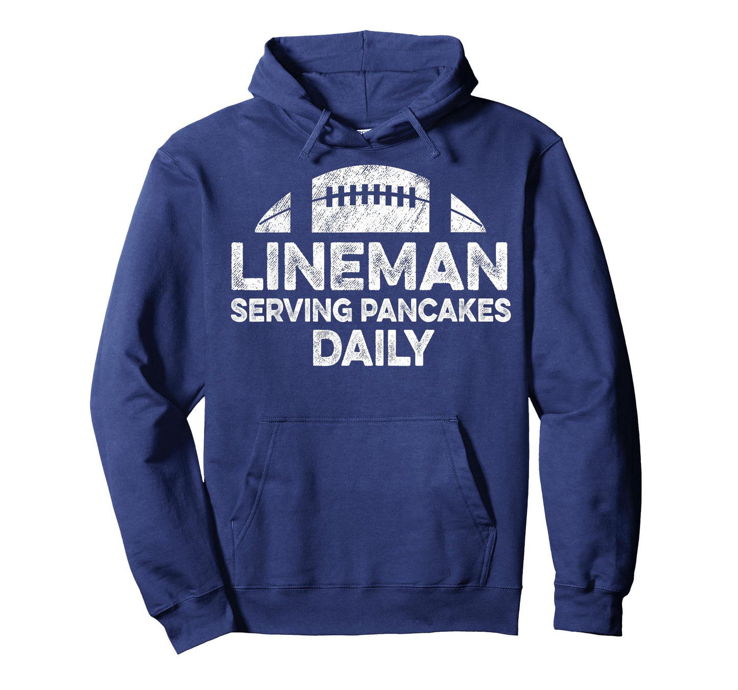 Lineman Serving Pancakes Daily Football Offensive Lineman T-Shirt