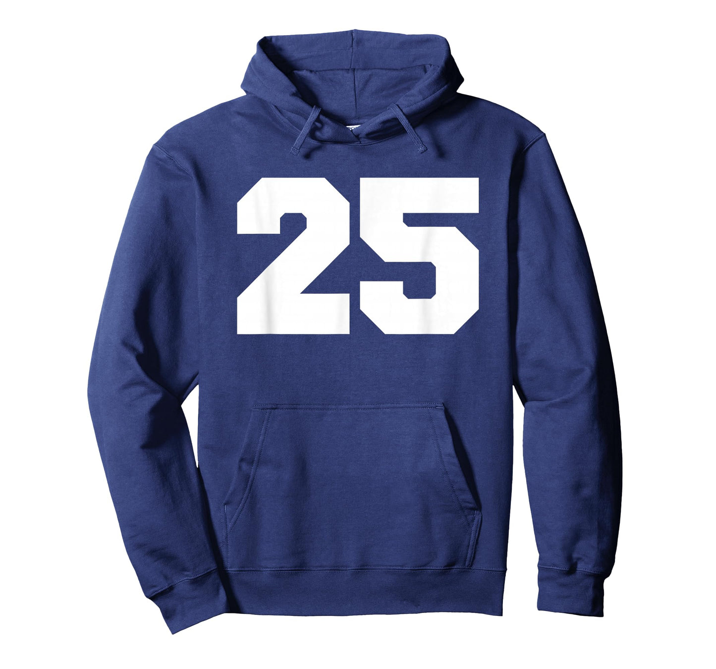Number 25 Sports Jersey Player #25 Fan FRONT Print Varsity T-Shirt
