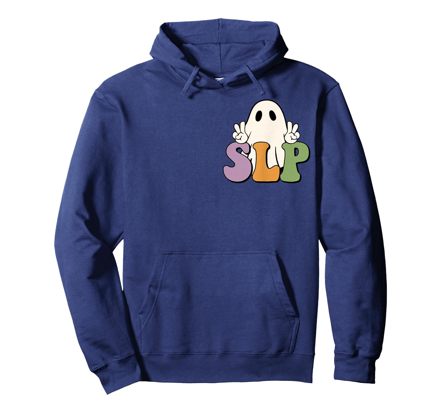 SLP Halloween Speech Therapy Halloween Shirt 2 Sided T-Shirt