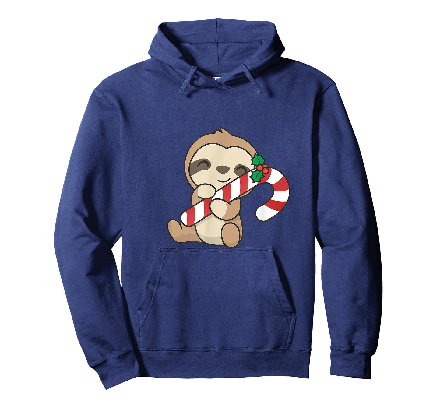 Sloth Christmas Candy Cane Cute Sloth T-Shirt