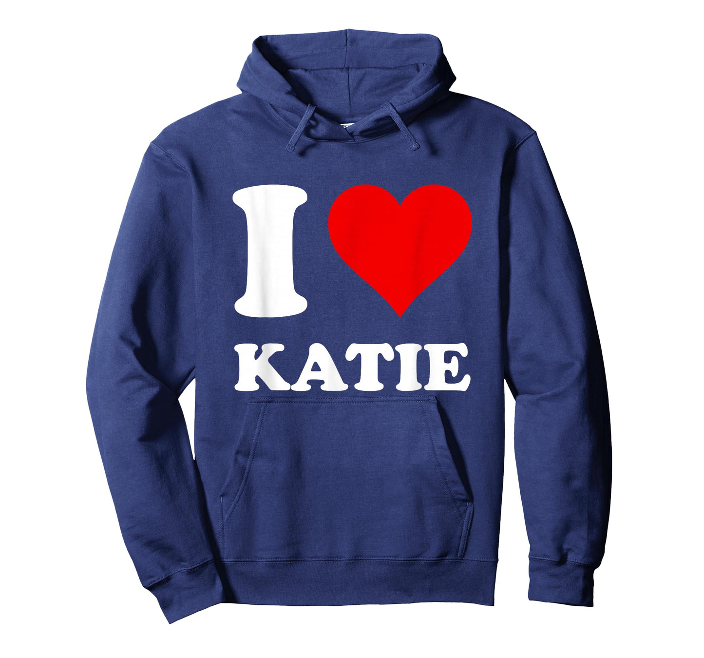 Red Heart I Love Katie T-Shirt