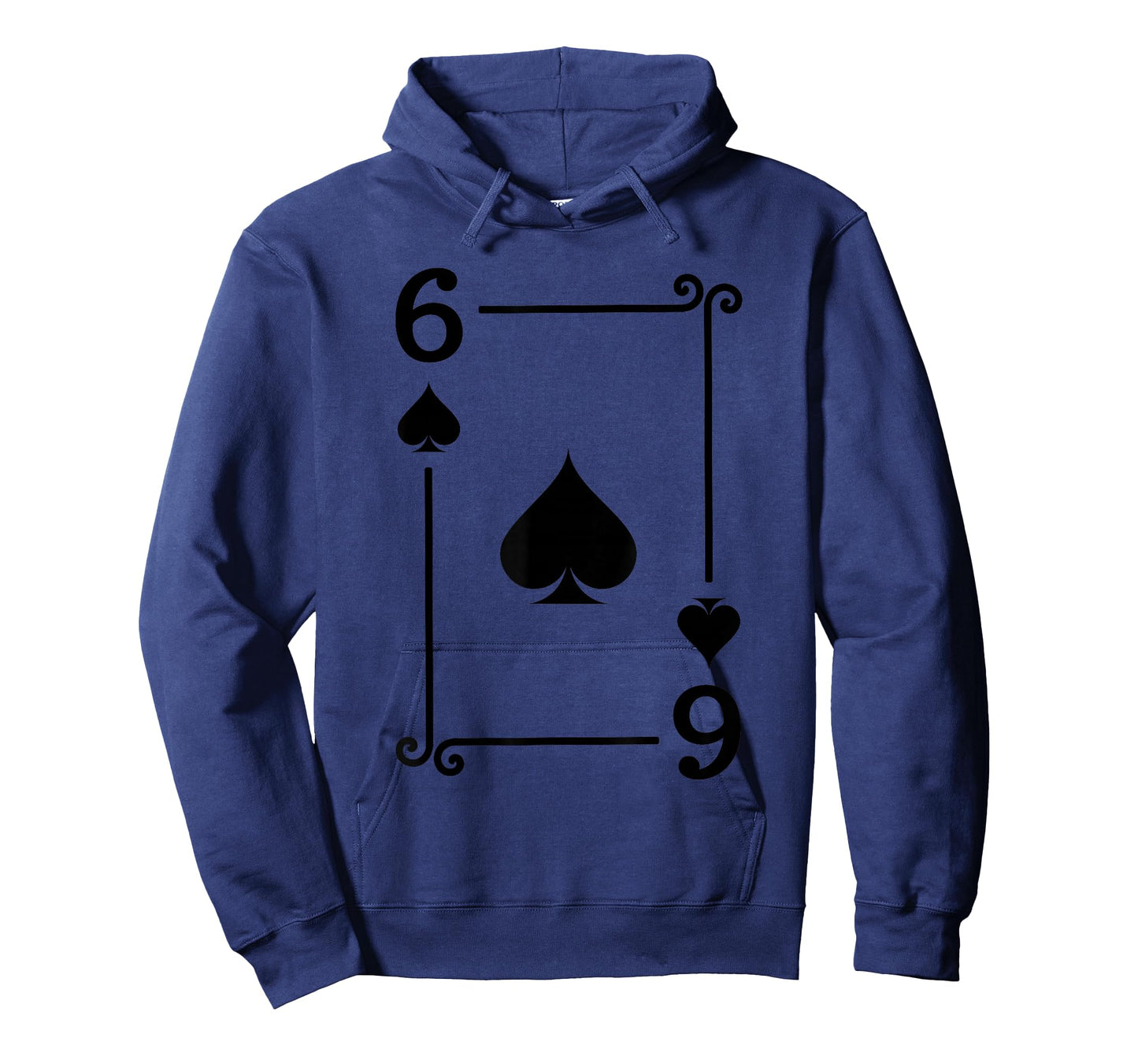 Playing Cards Costume - 6 Spades Card - Six Card T-Shirt