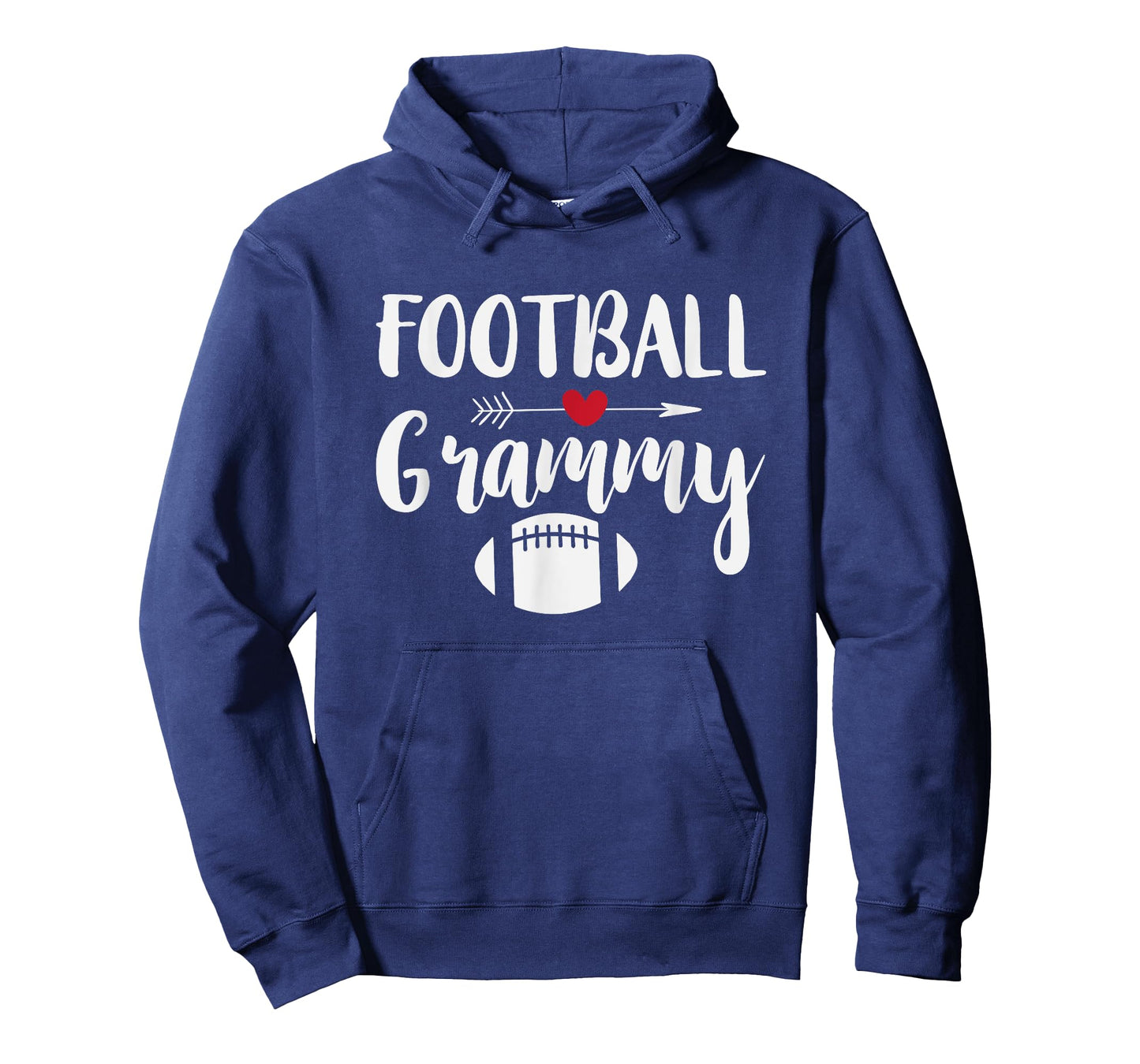 Football Grandma Shirt Sports Grandmother Grammy Gift T-Shirt