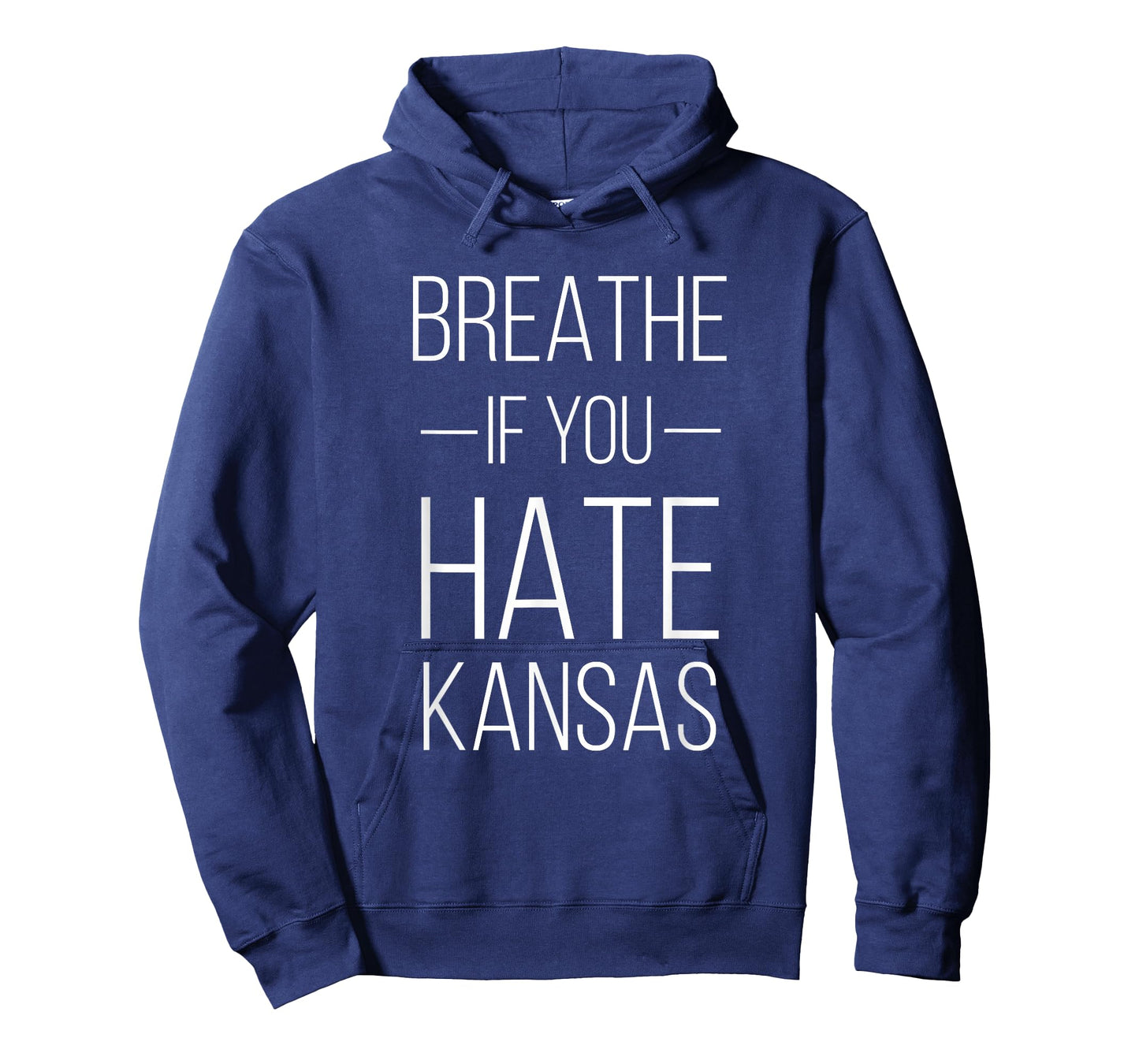 Funny KS Sports Rival shirt - Breathe If You Hate Kansas T-Shirt