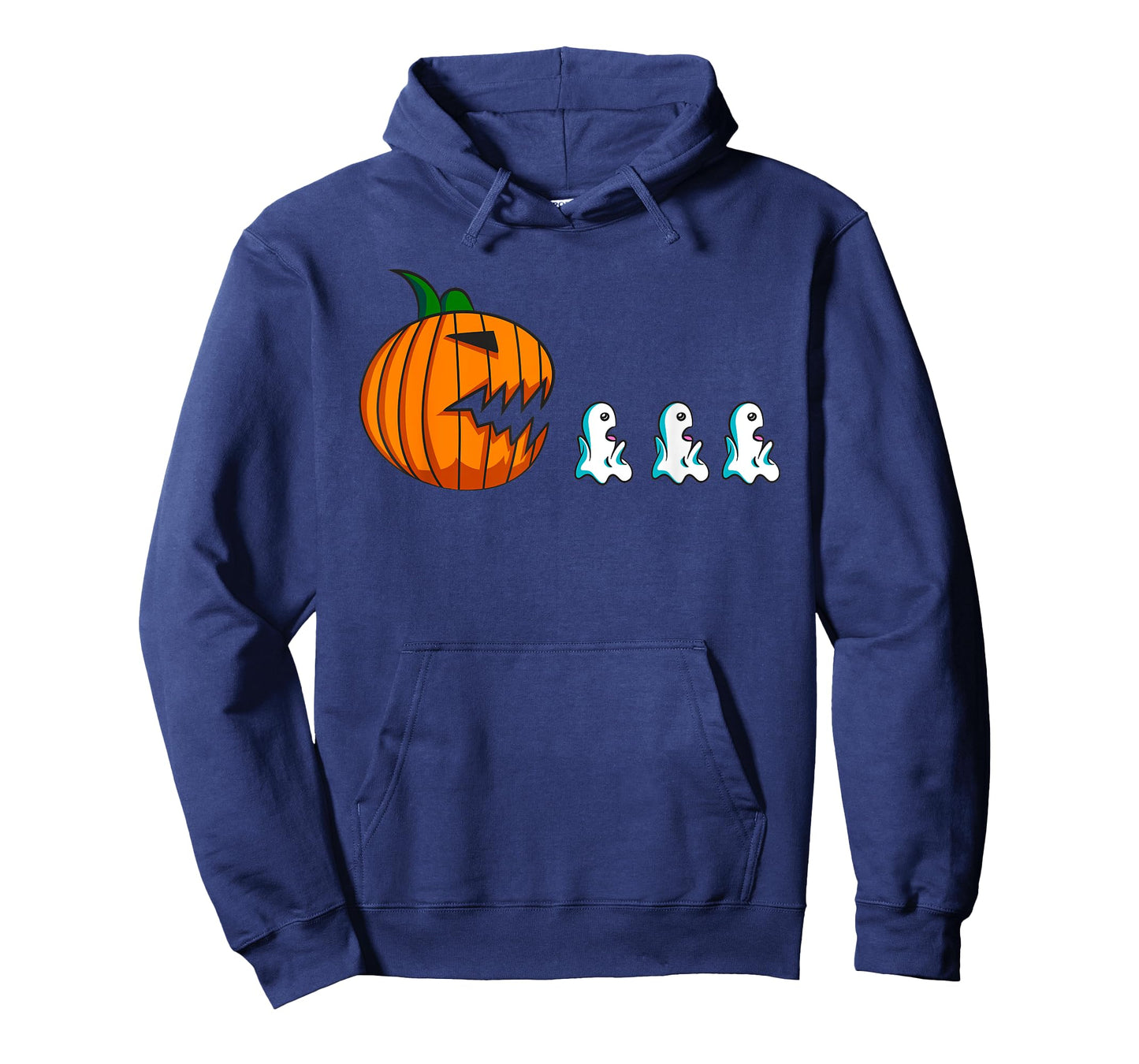 Pumpkin Ghosts Funny Halloween For Women Kids Men T-Shirt