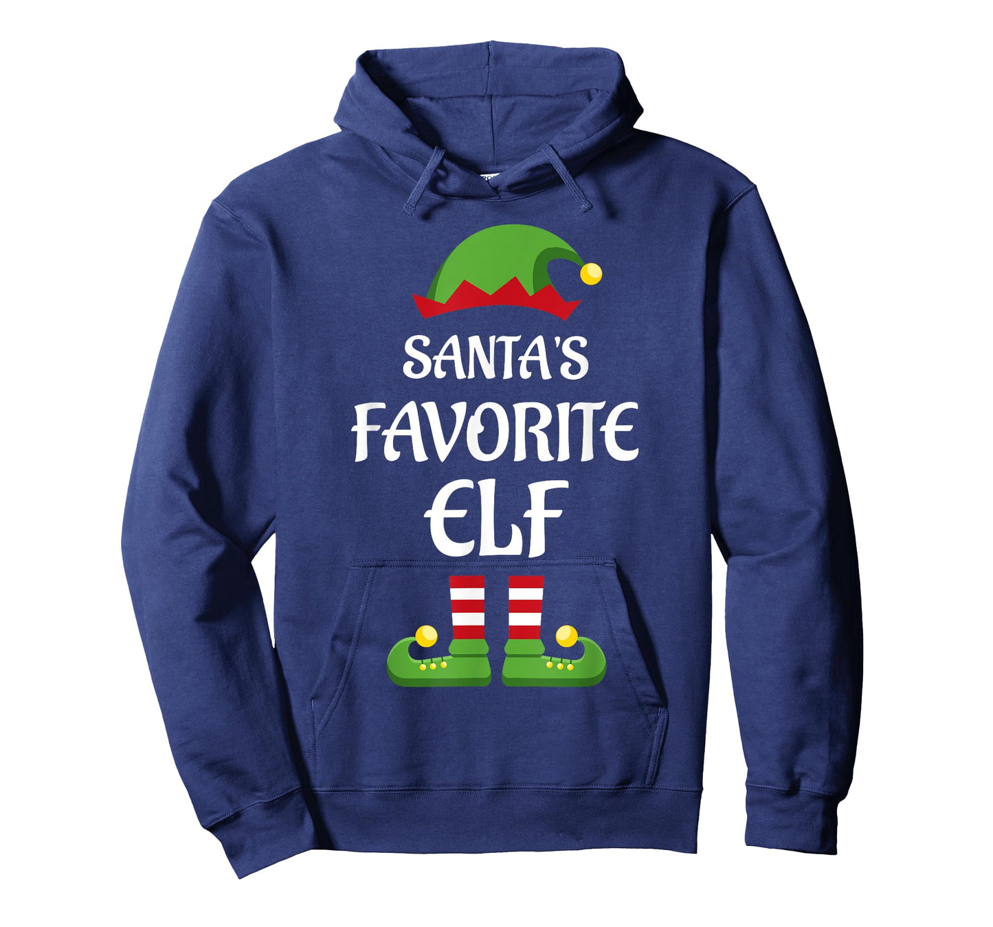 Santa's Favorite Elf Family Matching Group Christmas T-Shirt