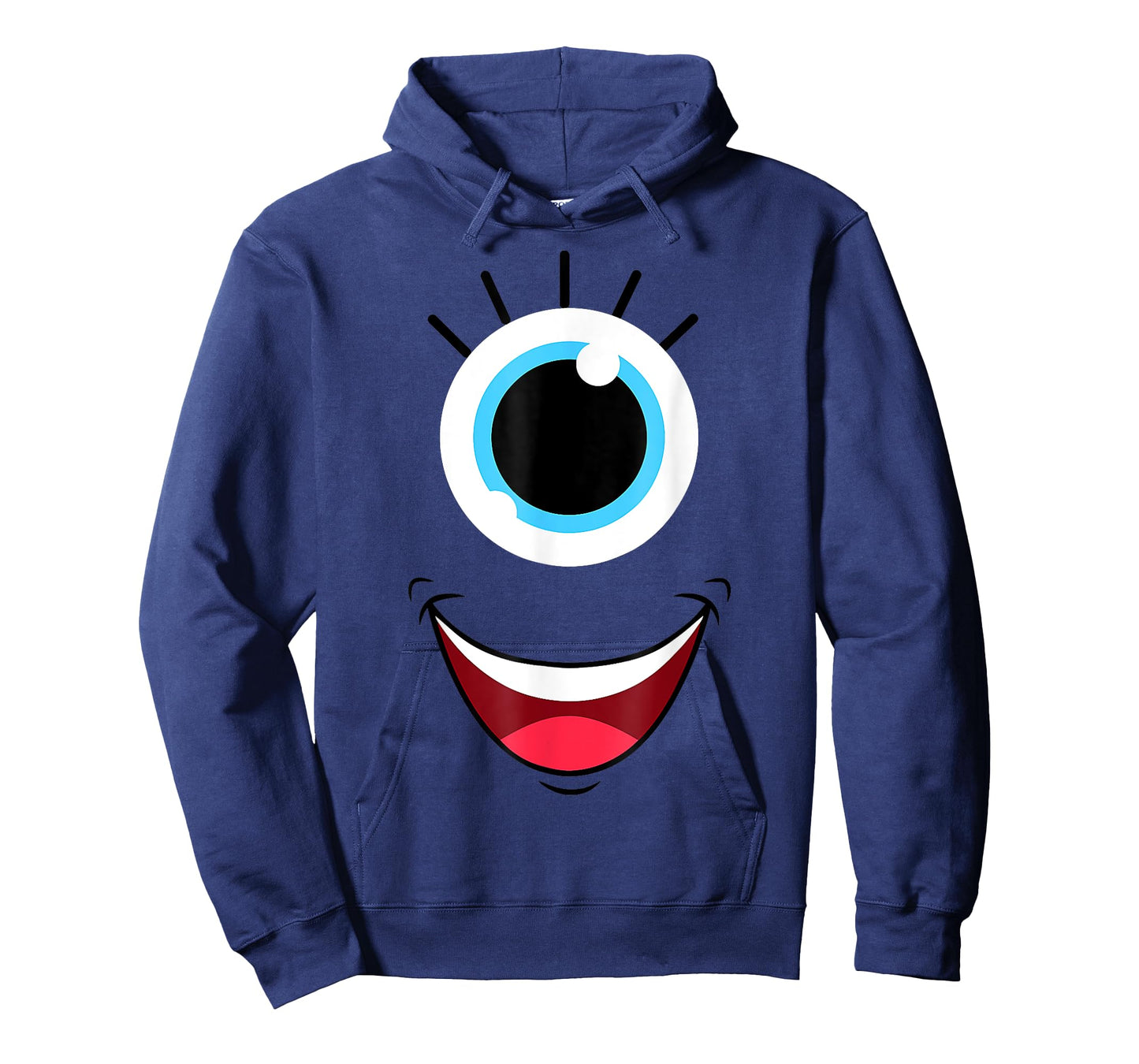 Scary Monster Eyeball Face Costume T-Shirt Halloween T-Shirt
