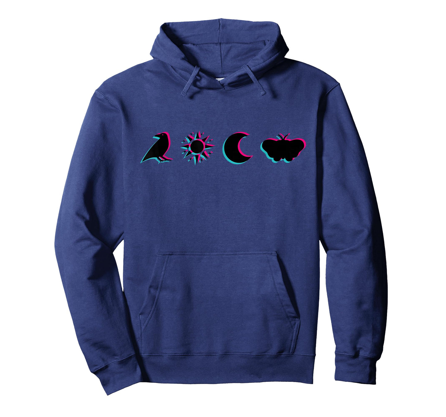Lost Records: Bloom & Rage - Raven Sun Moon Moth T-Shirt