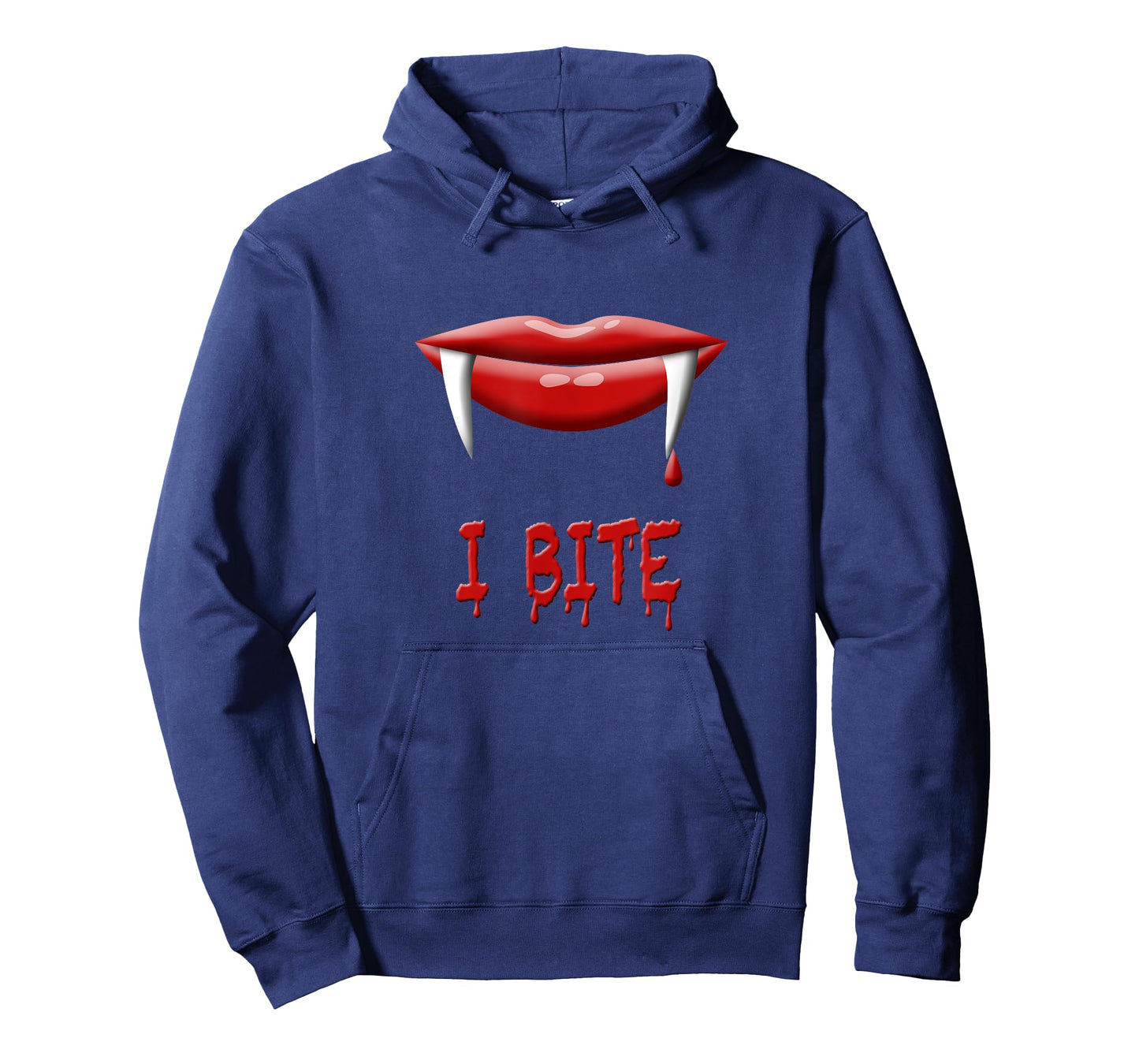 Vampire Halloween Costume - I Bite - Fangs T-Shirt