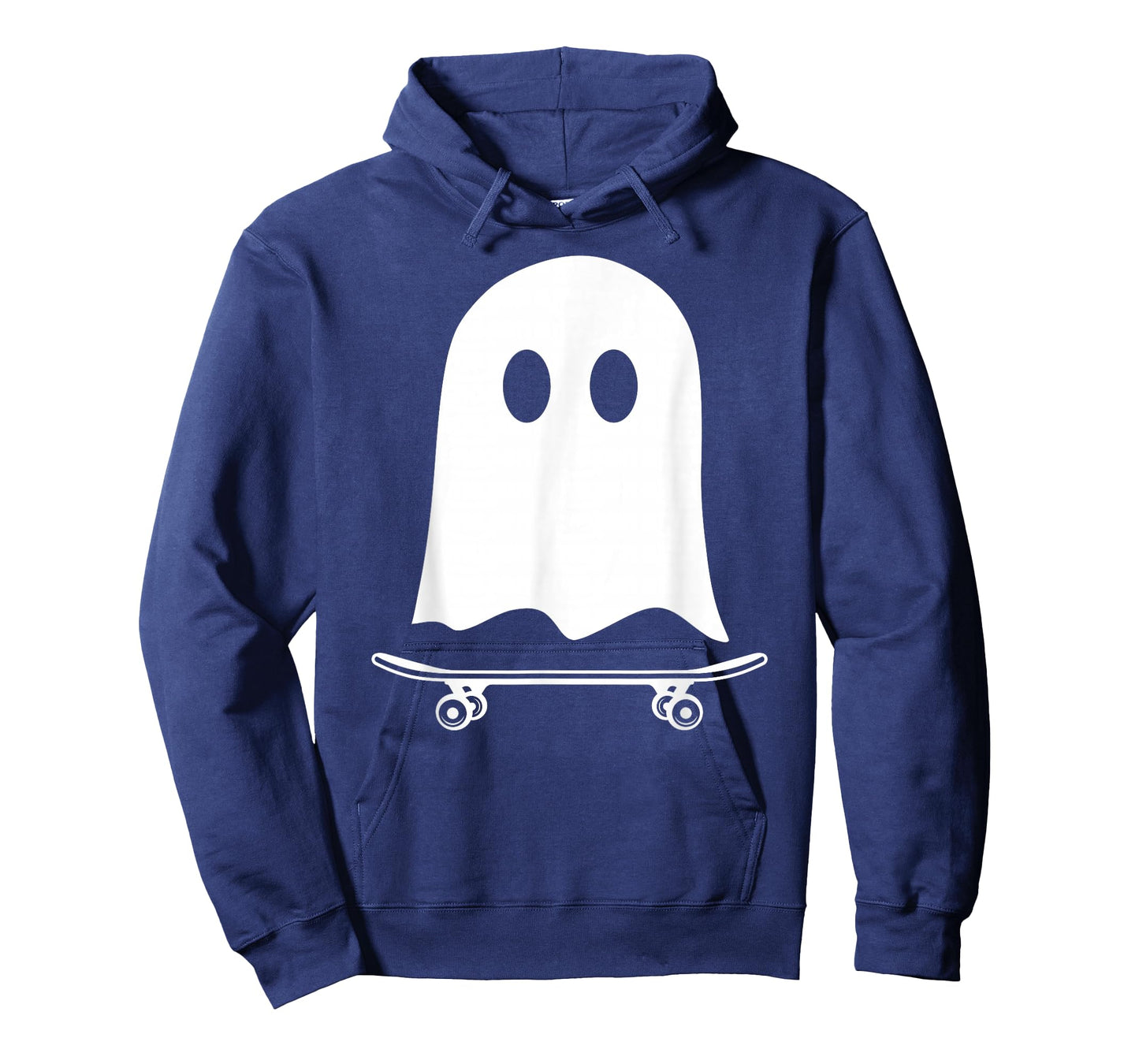 Funny Ghost Skateboarding Halloween Costume for Boys Kids T-Shirt