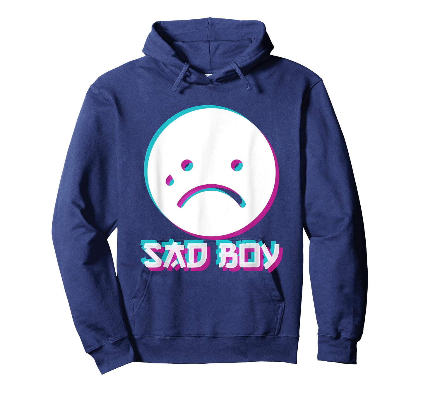 Japanese Glitch Sad Boy Anime Aesthetic Vaporwave T-Shirt