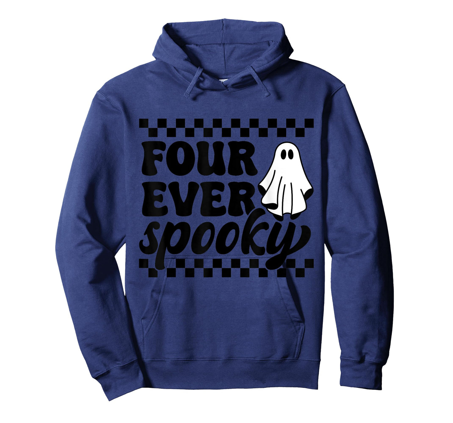 4th Fourth Birthday Four Year Old Halloween Four Ever Spooky T-Shirt