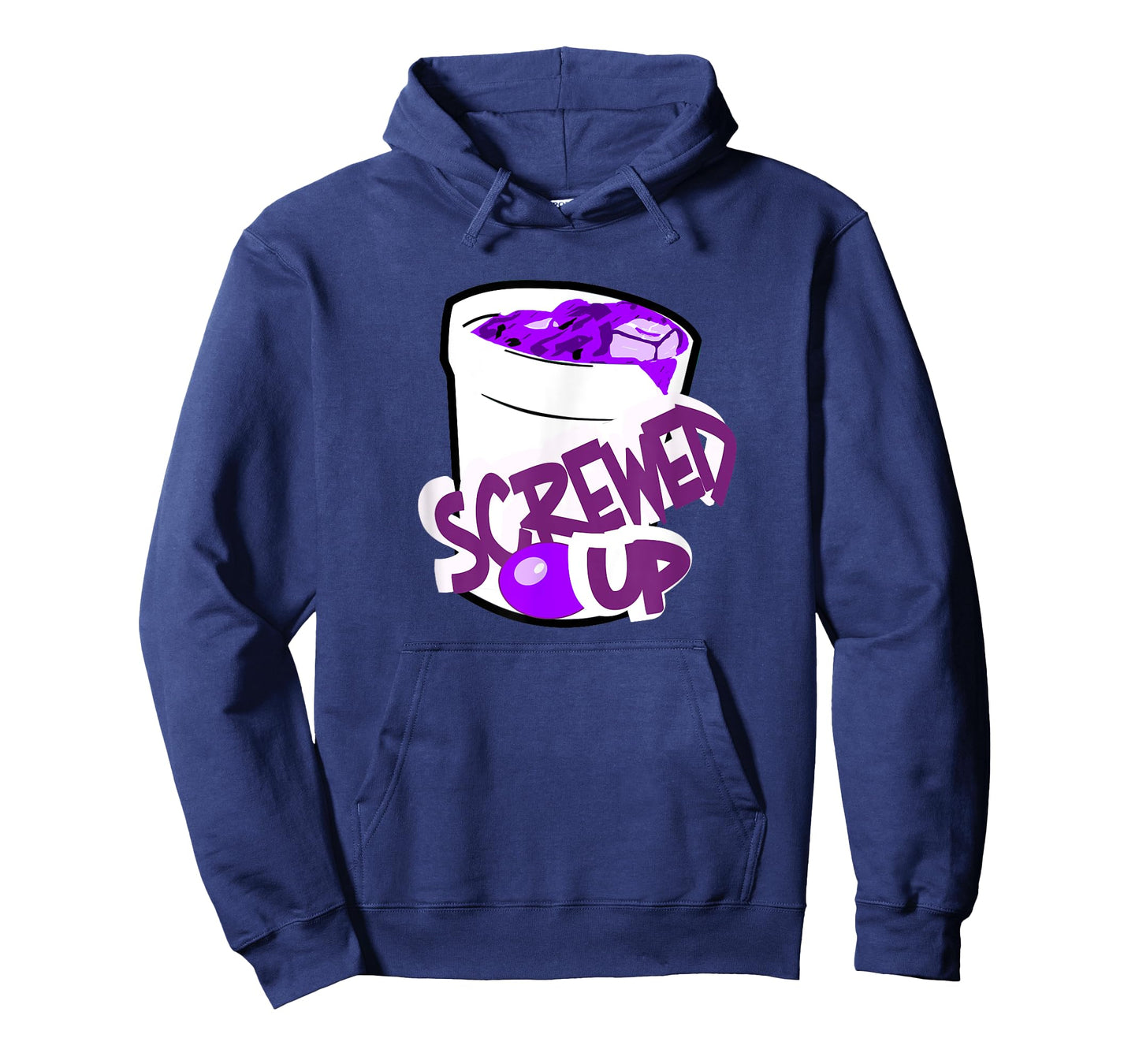 Codeine Sizzurp Screwed Up Lean Cough Syrup Promethazine T-Shirt